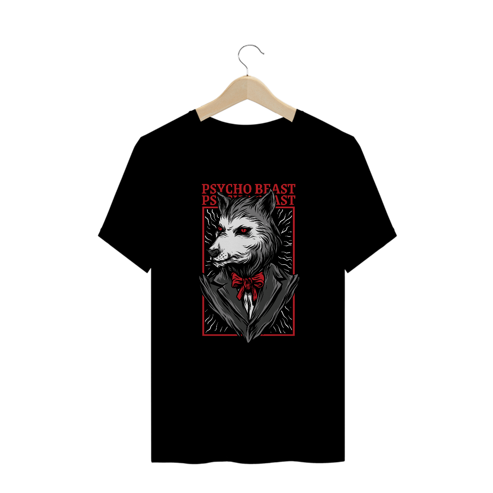 Nome do produto  Camiseta Psycho Beast | Animals