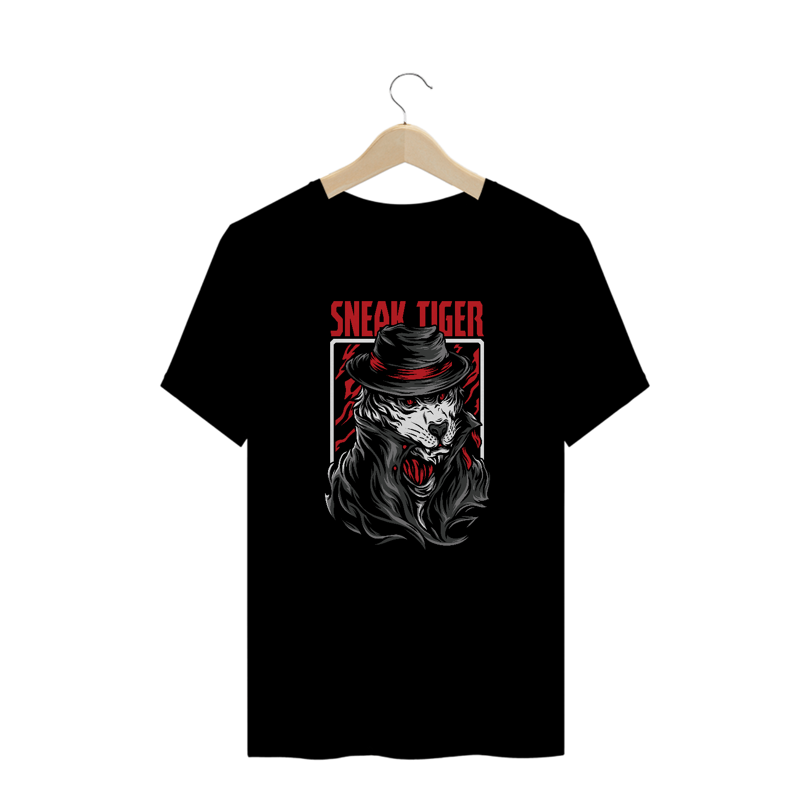 Nome do produto  Camiseta Sneak Tiger | Animals