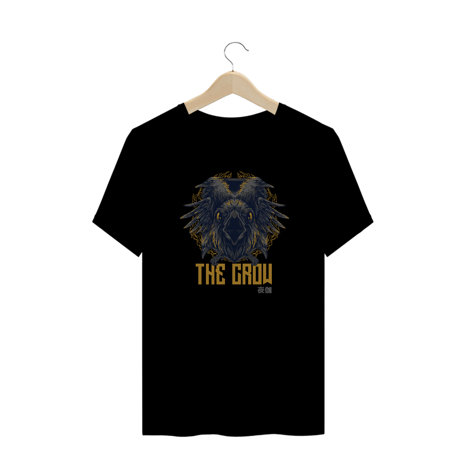 Nome do produto  Camiseta The Crow | Animals