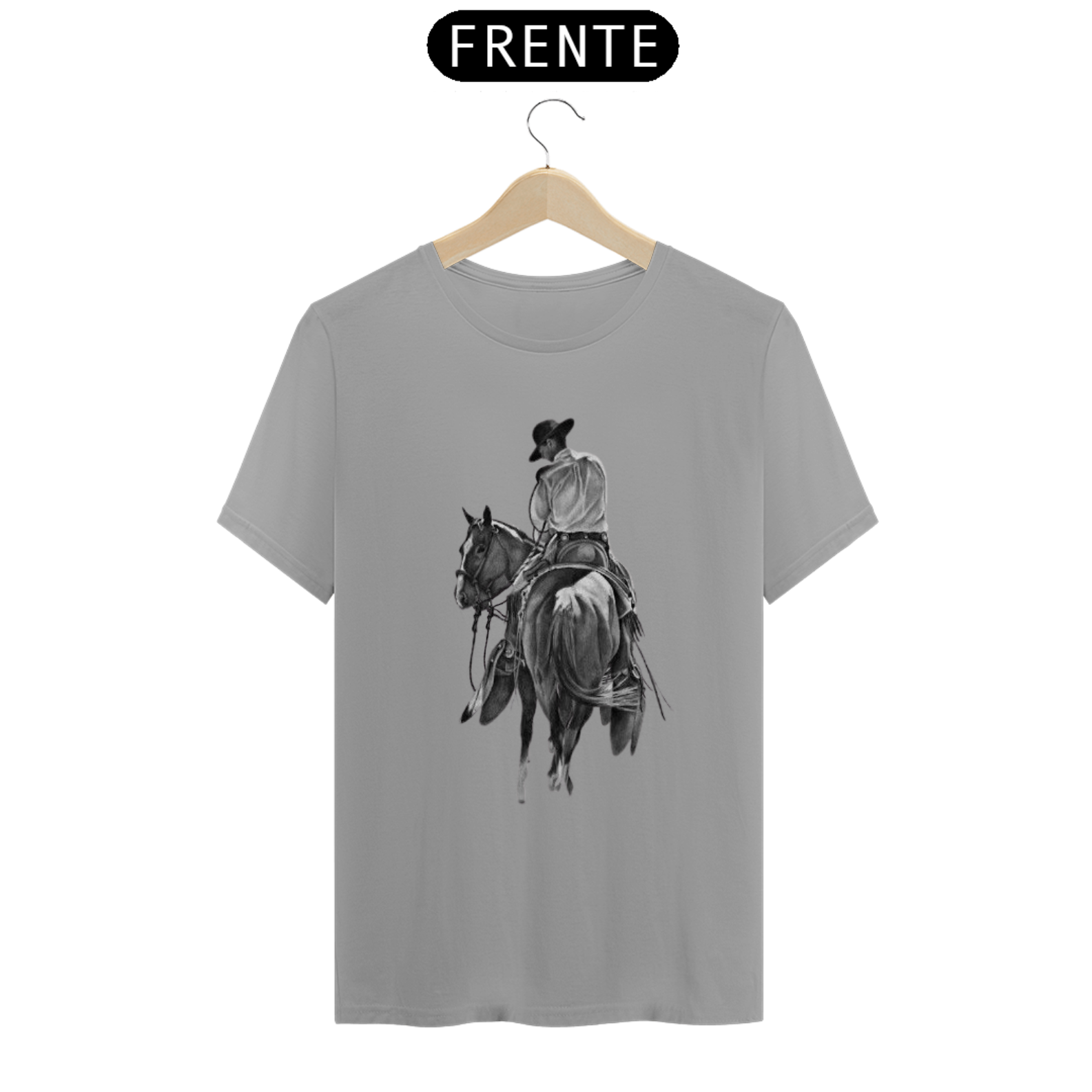 T-Shirt Quality Cavaleiro Solitário