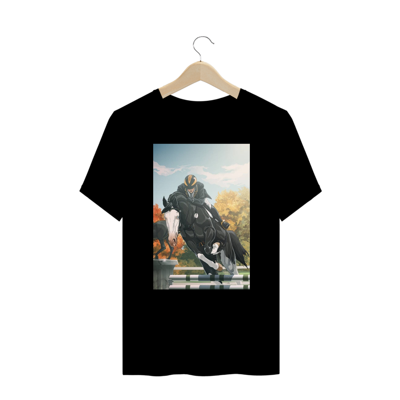 Nome do produto  T-Shirt Plus Size Hipismo Ouro
