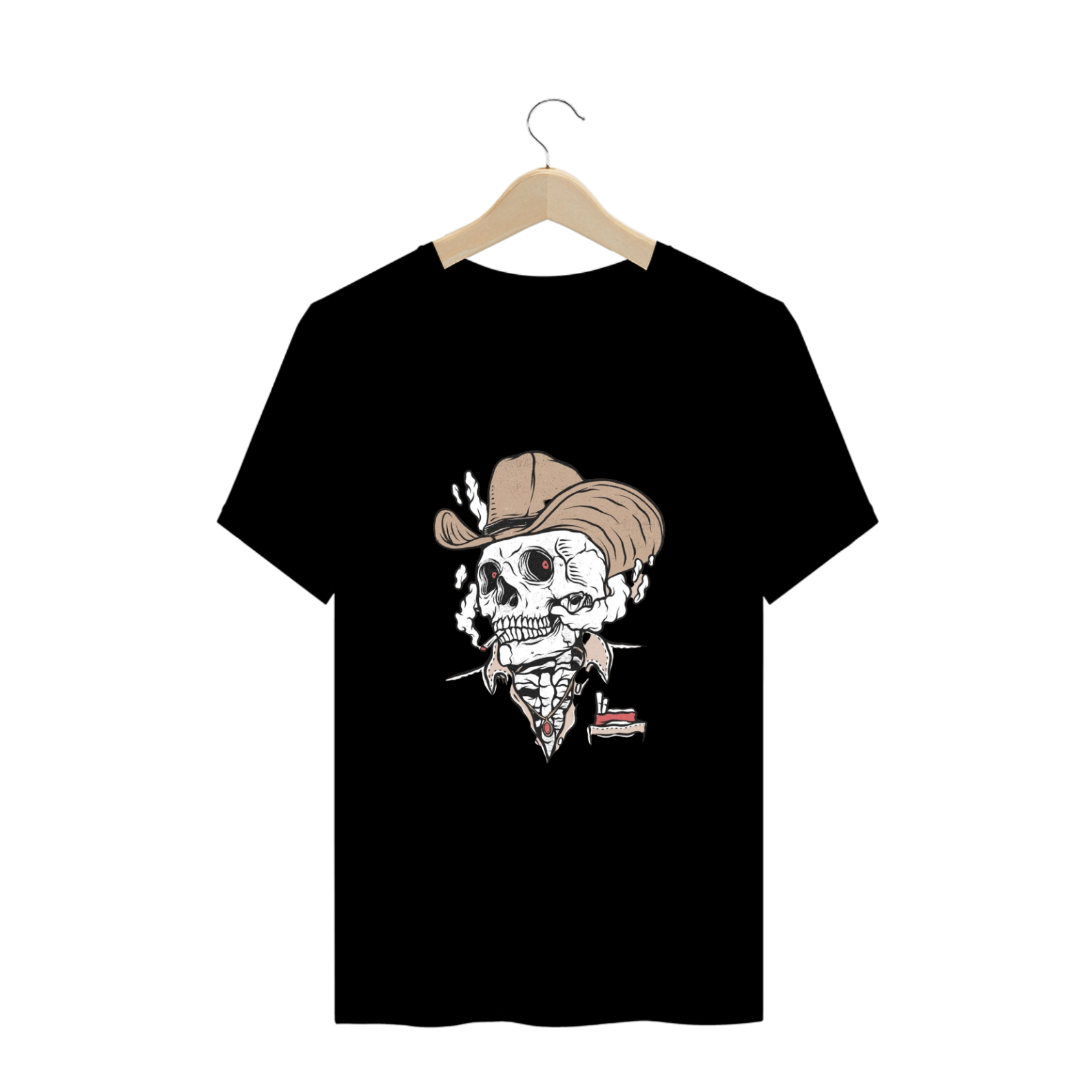 Nome do produto  T-shirt Plus Size Caveira 