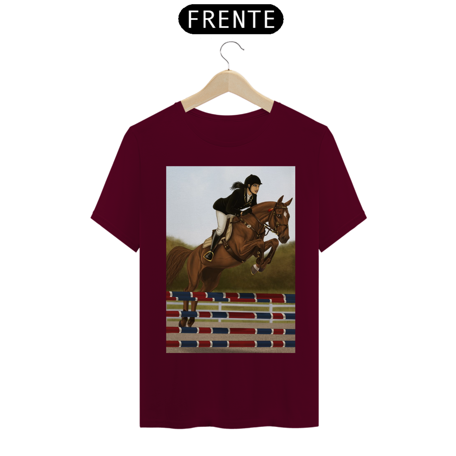 Nome do produto  T-Shirt Quality Hipismo 