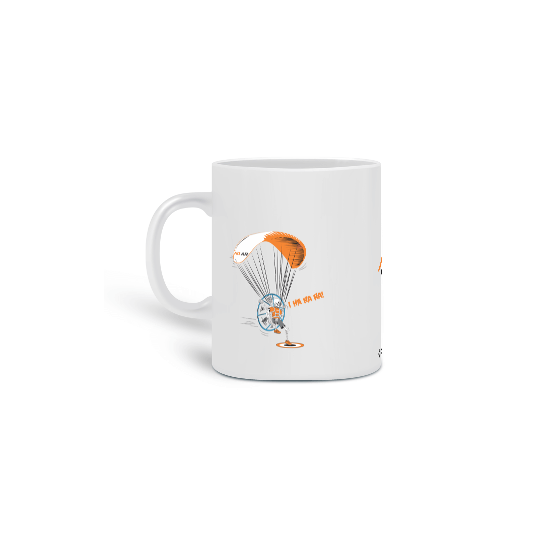 Caneca  No Ar cor - Branca 