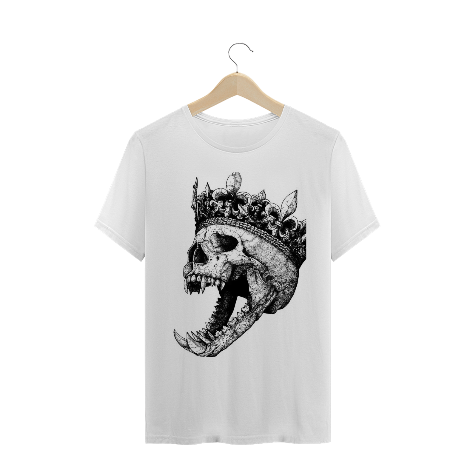 Nome do produto  Camisa branca Caveira 