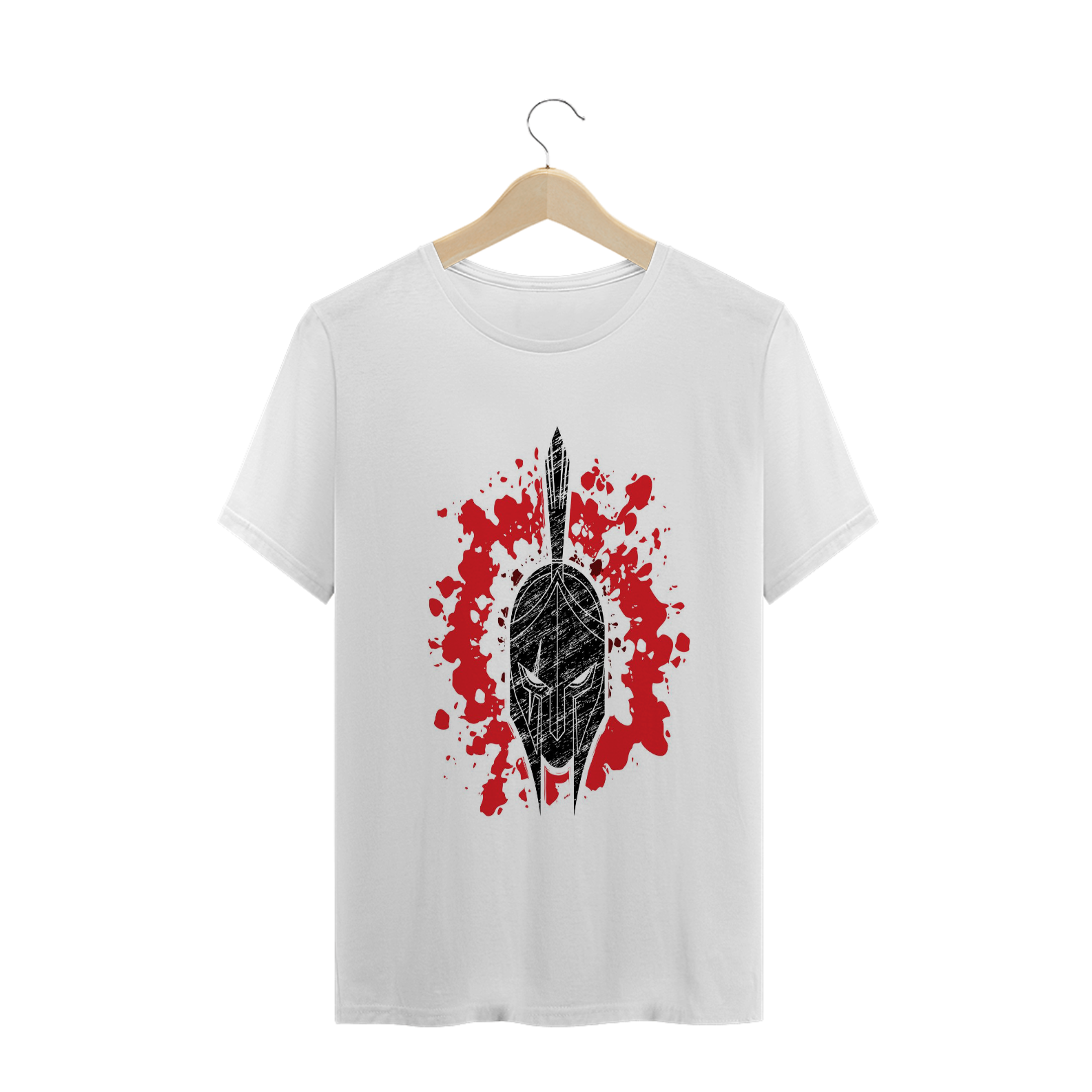 Nome do produto  Camisa Branca Elmo Espartano