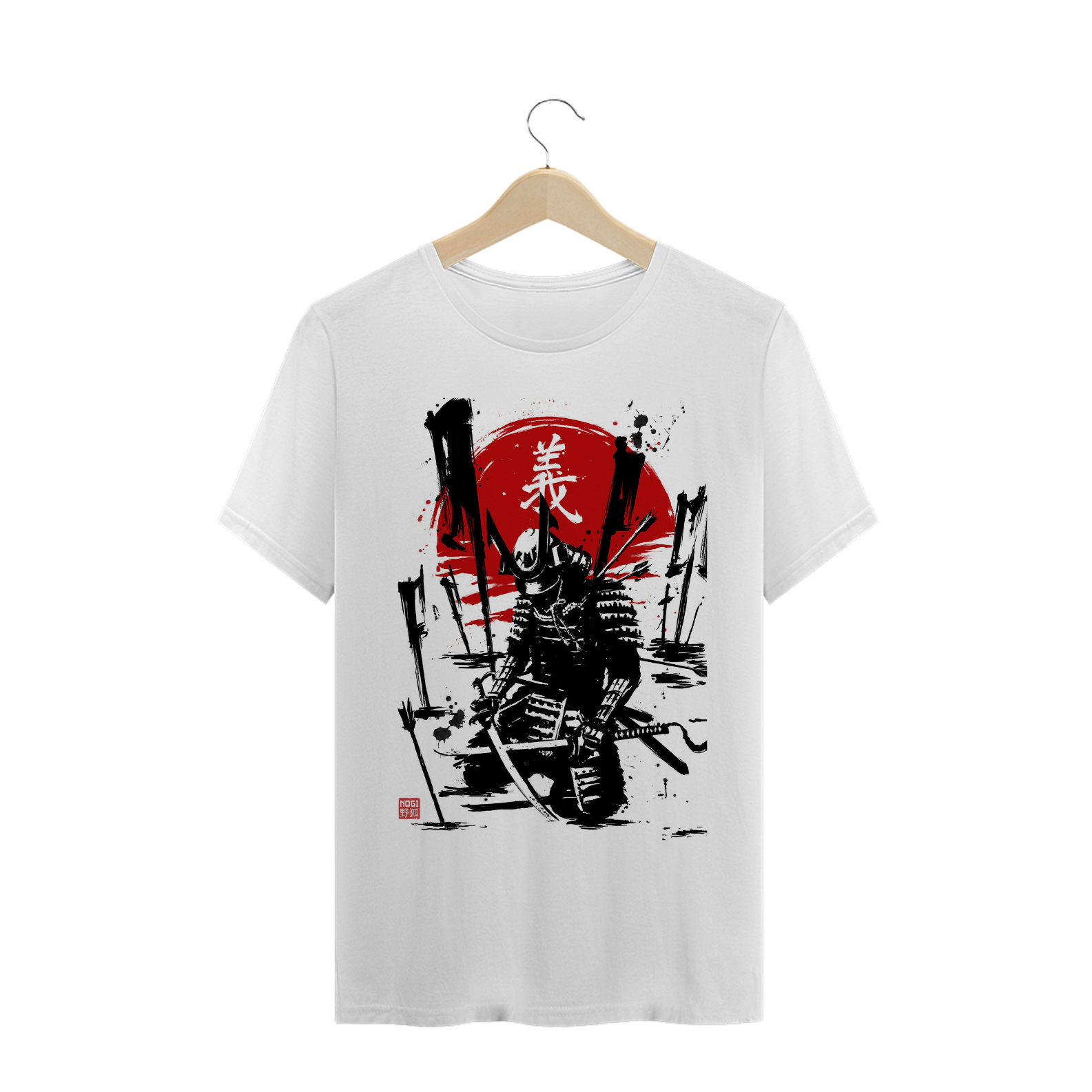 Nome do produto  Camisa Branca Samurai Masculina 