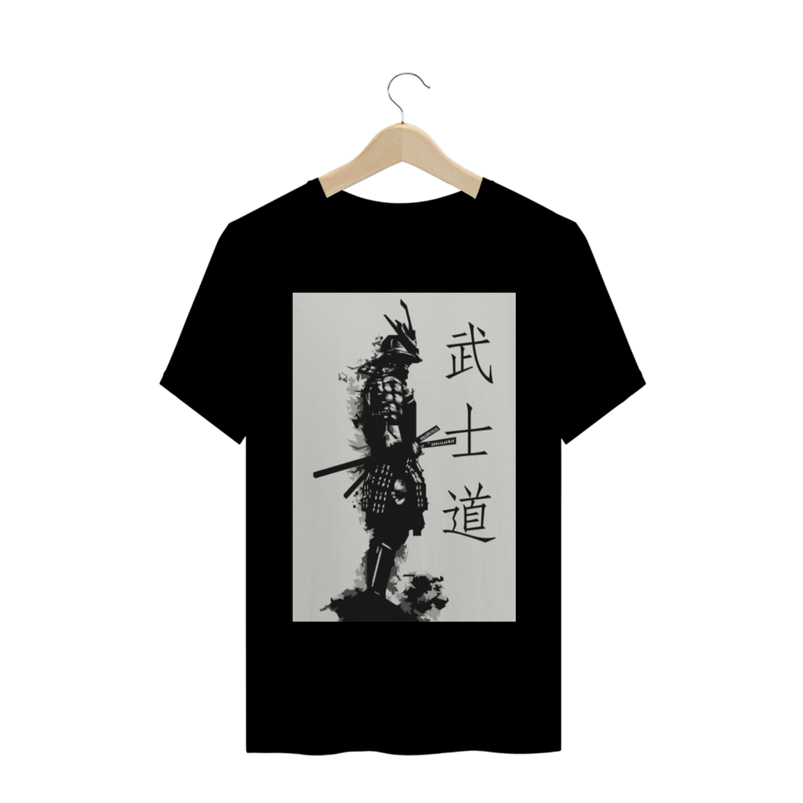 Nome do produto  Camisa Preta Samurai Masculina 
