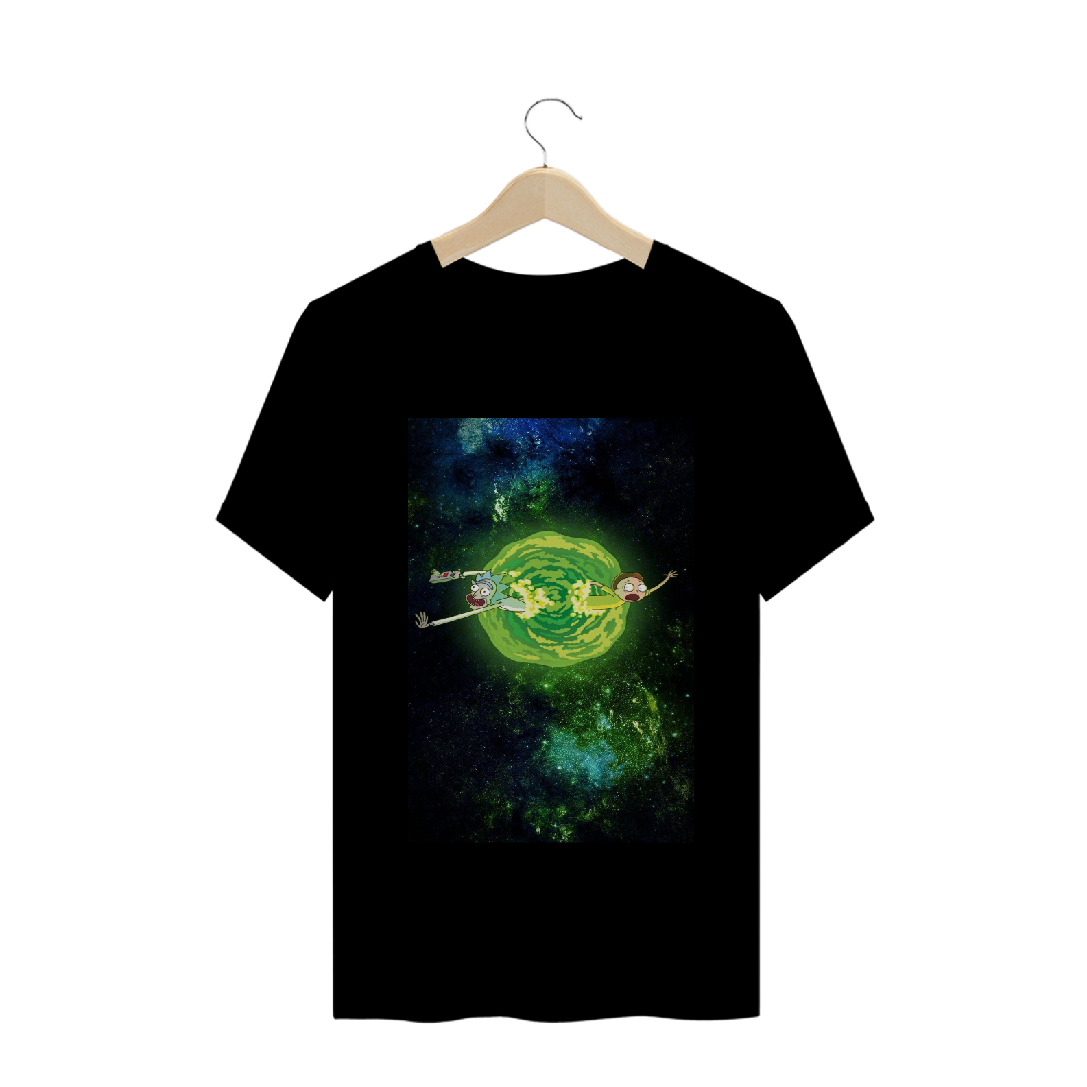 Nome do produto  Camisa Masculina Rick e Morty