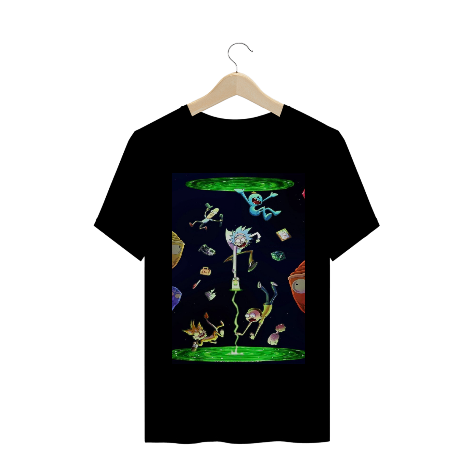 Nome do produto  Camisa Masculina Rick e Morty