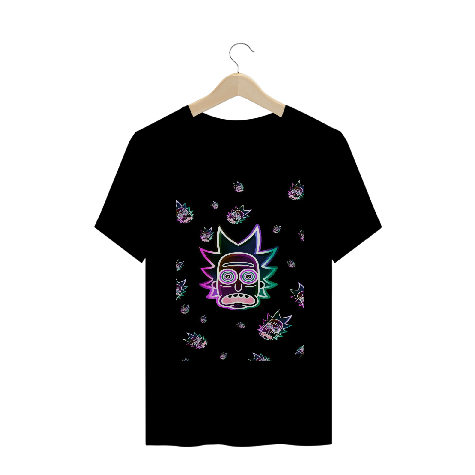 Nome do produto  Camisa Masculina Rick e Morty