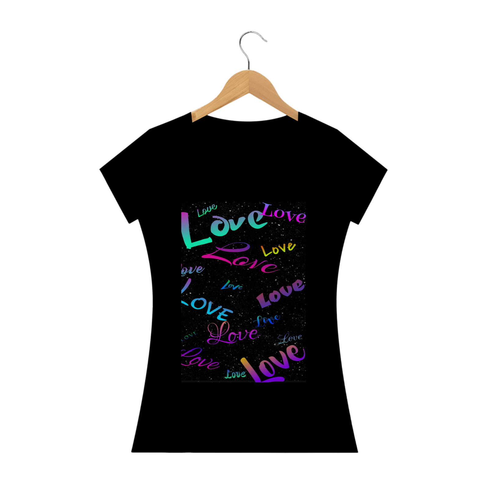 Nome do produto  Camisa Feminina Love 