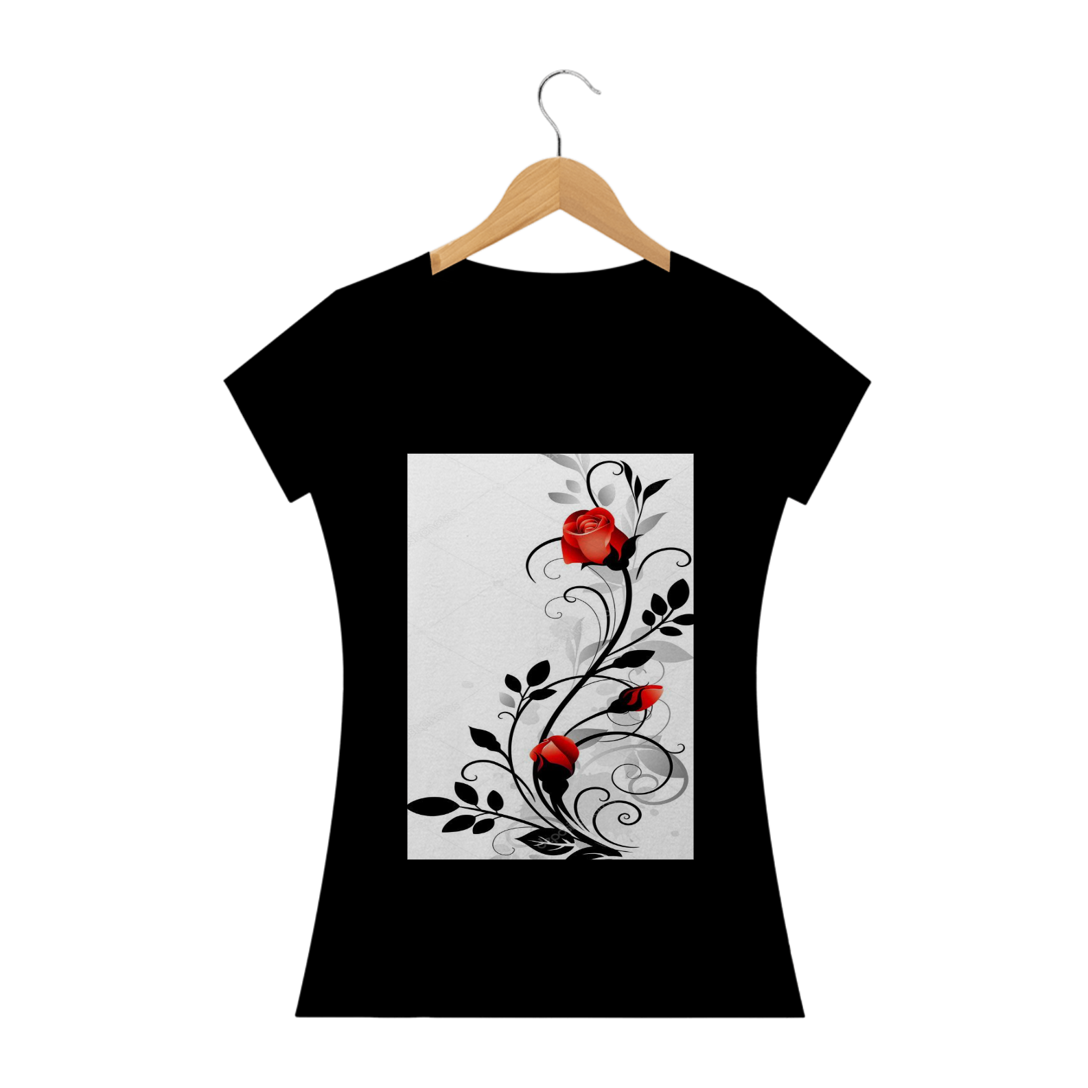 Nome do produto  Camisa Feminina Flowers