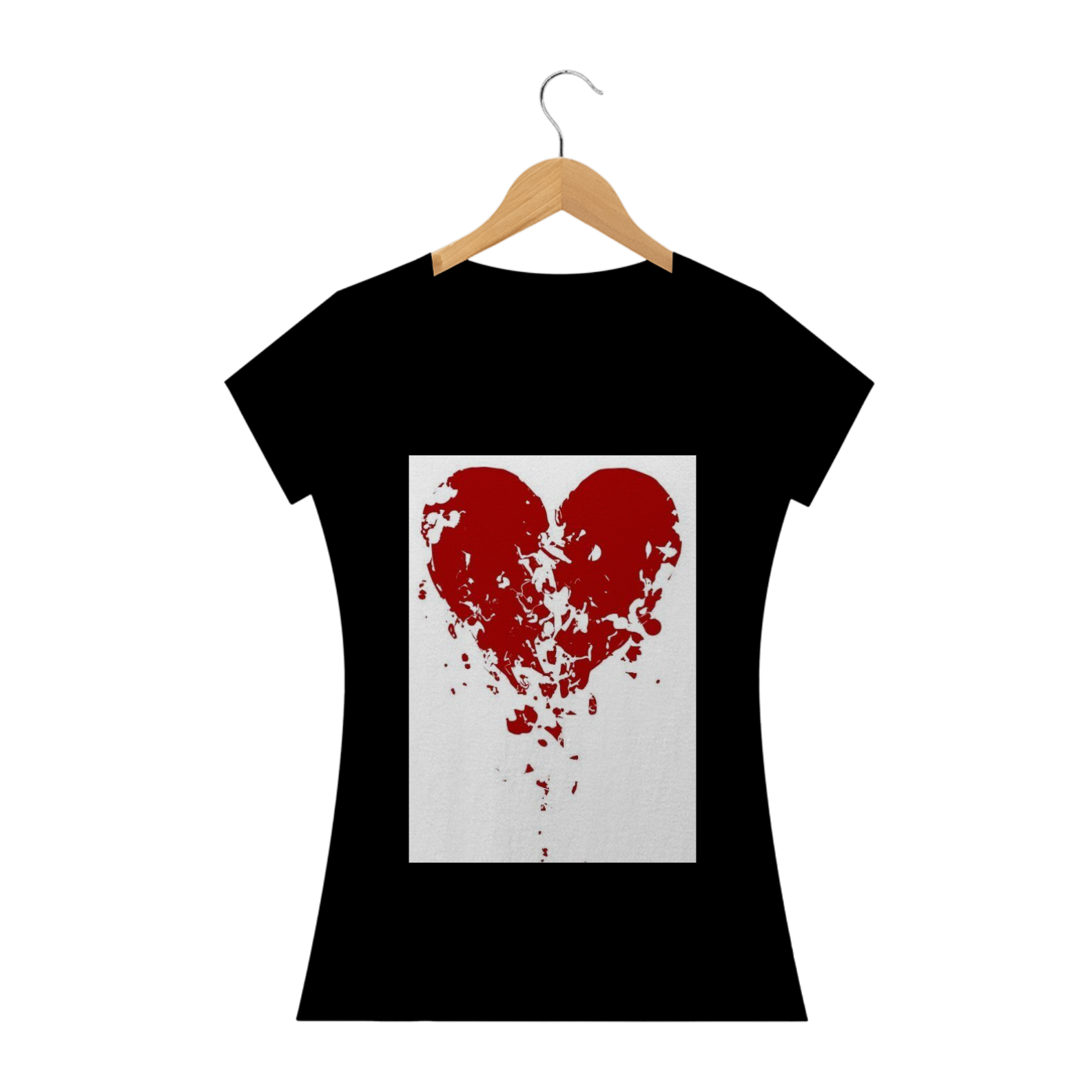 Nome do produto  Camisa Feminina Heartbroken