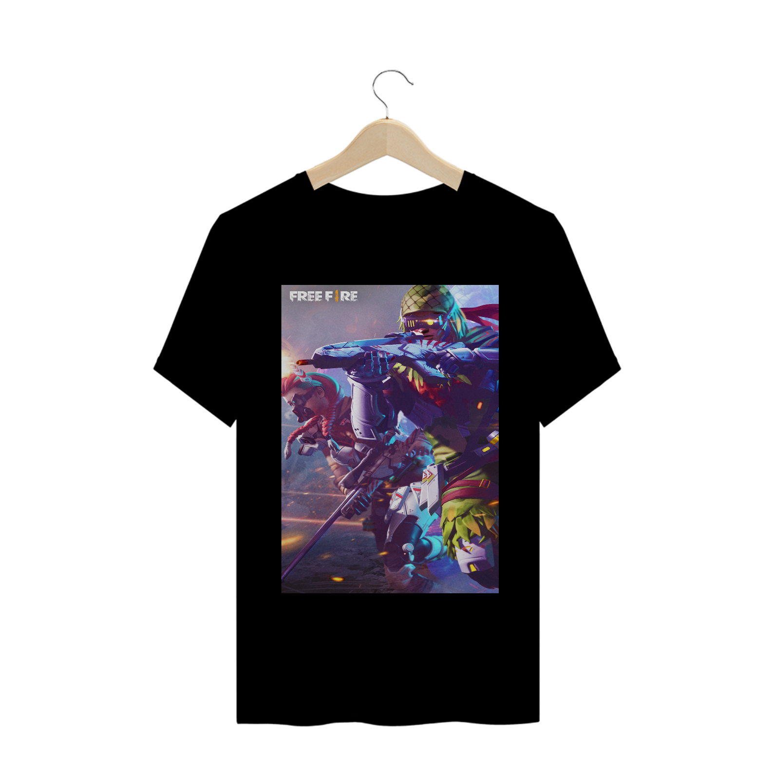 Nome do produto  Camisa Masculina Free Fire 