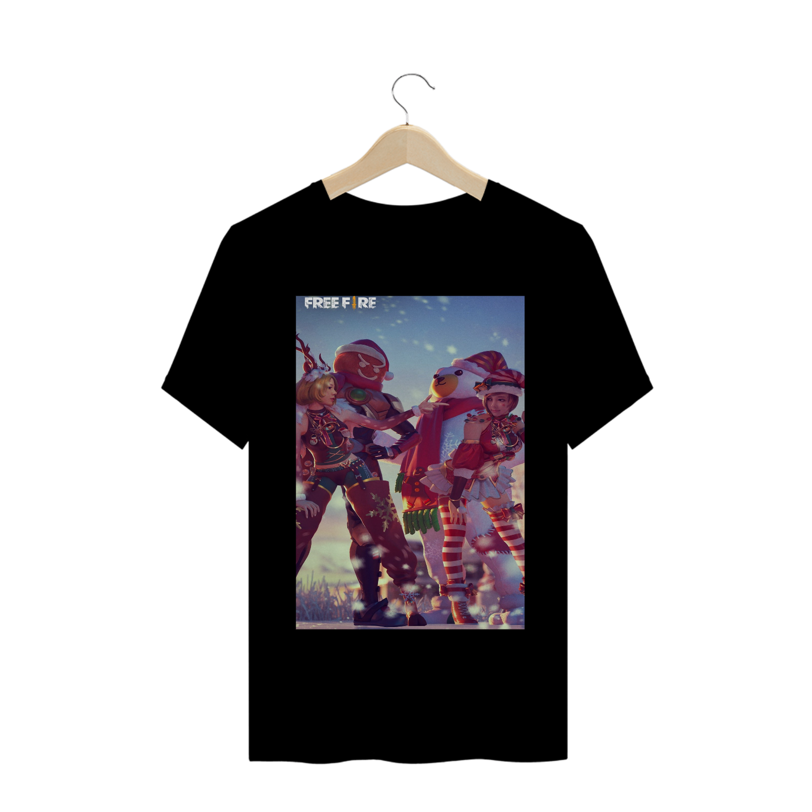 Nome do produto  Camisa Masculina Free Fire