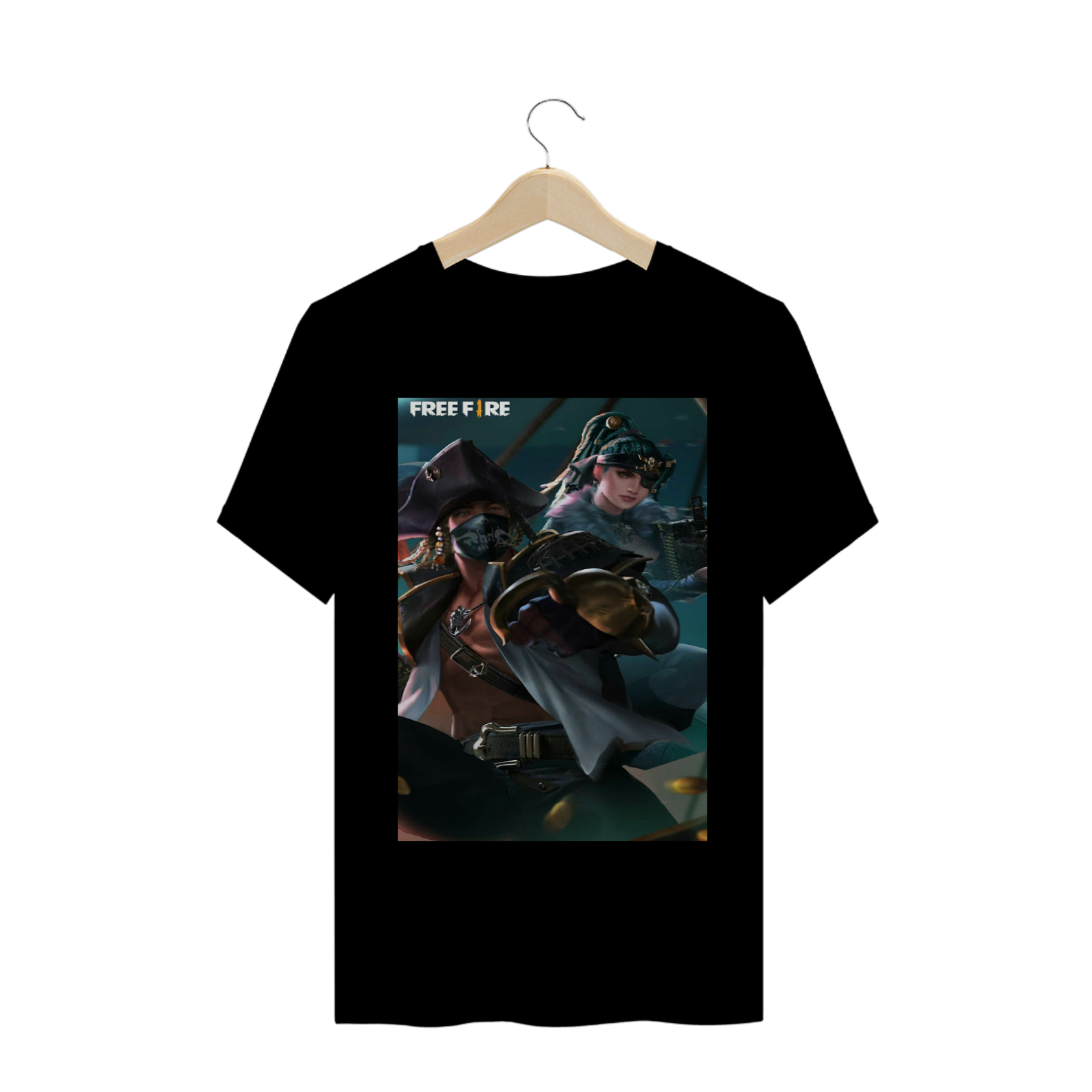 Nome do produto  Camisa Masculina Free Fire