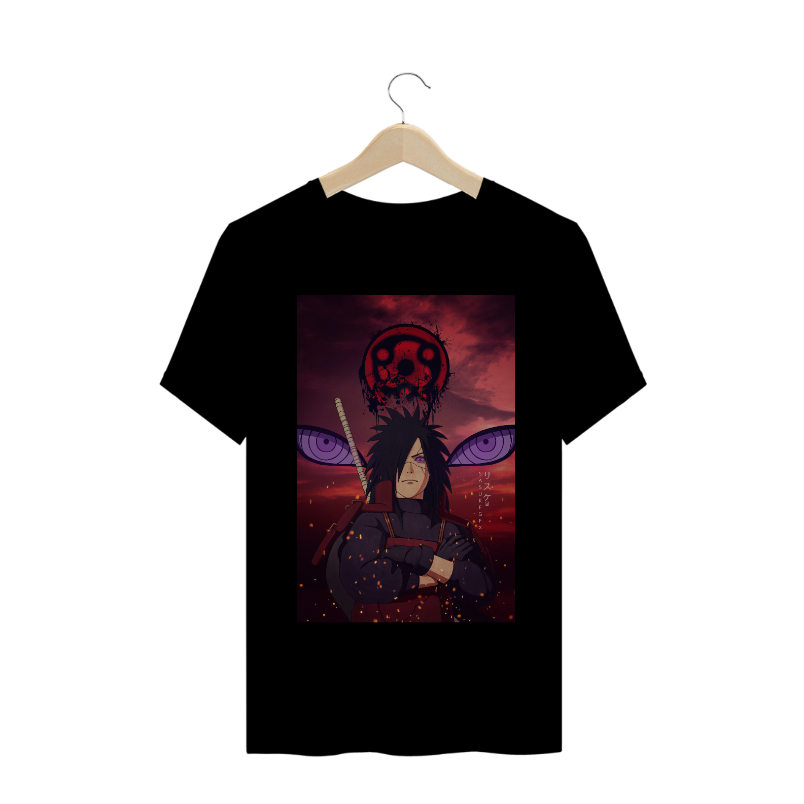 Nome do produto  Camisa Masculina Naruto Shippuden