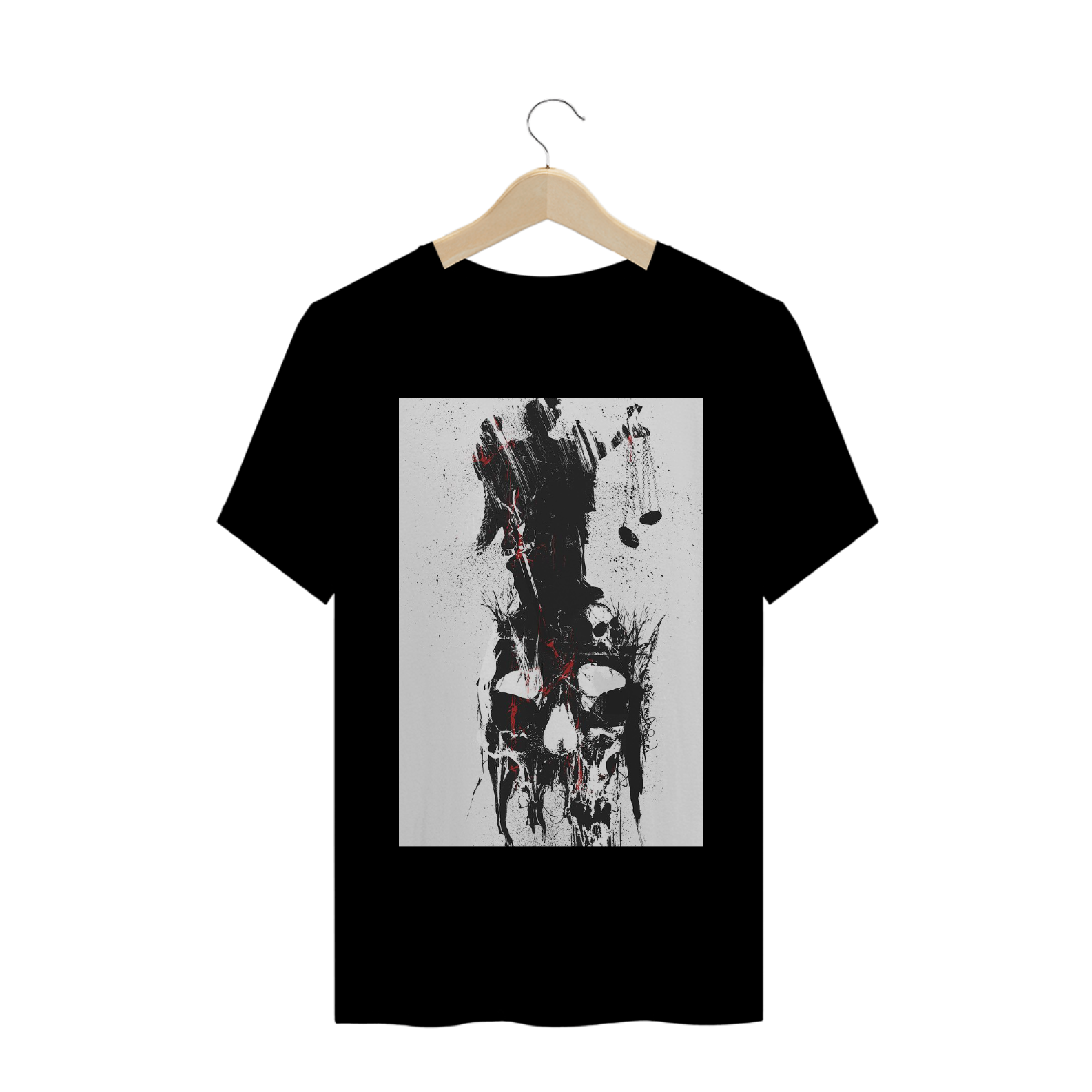 Nome do produto  Camisa Masculina Black skull