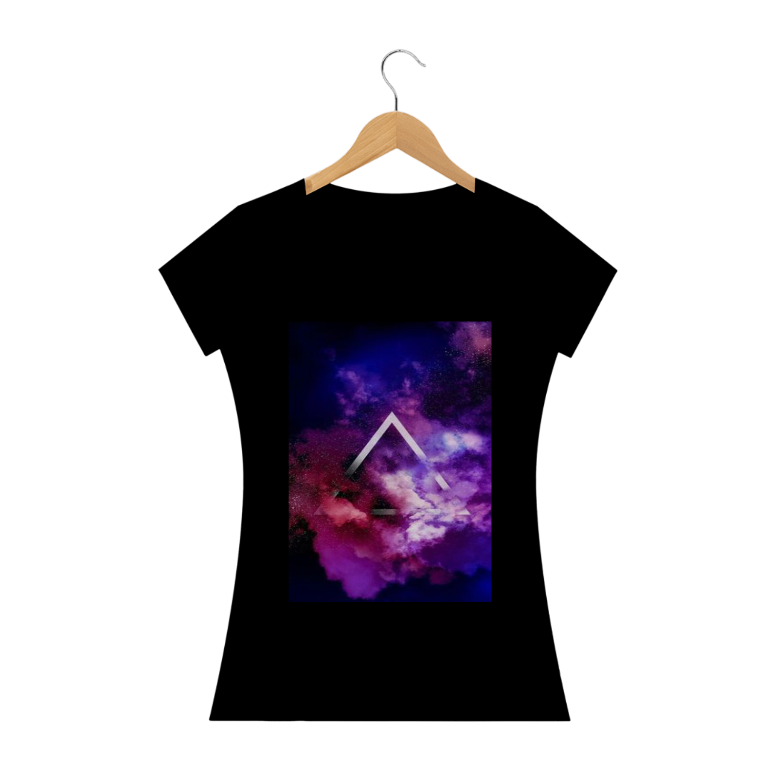 Nome do produto  Camisa Feminina Triangle Smoke 