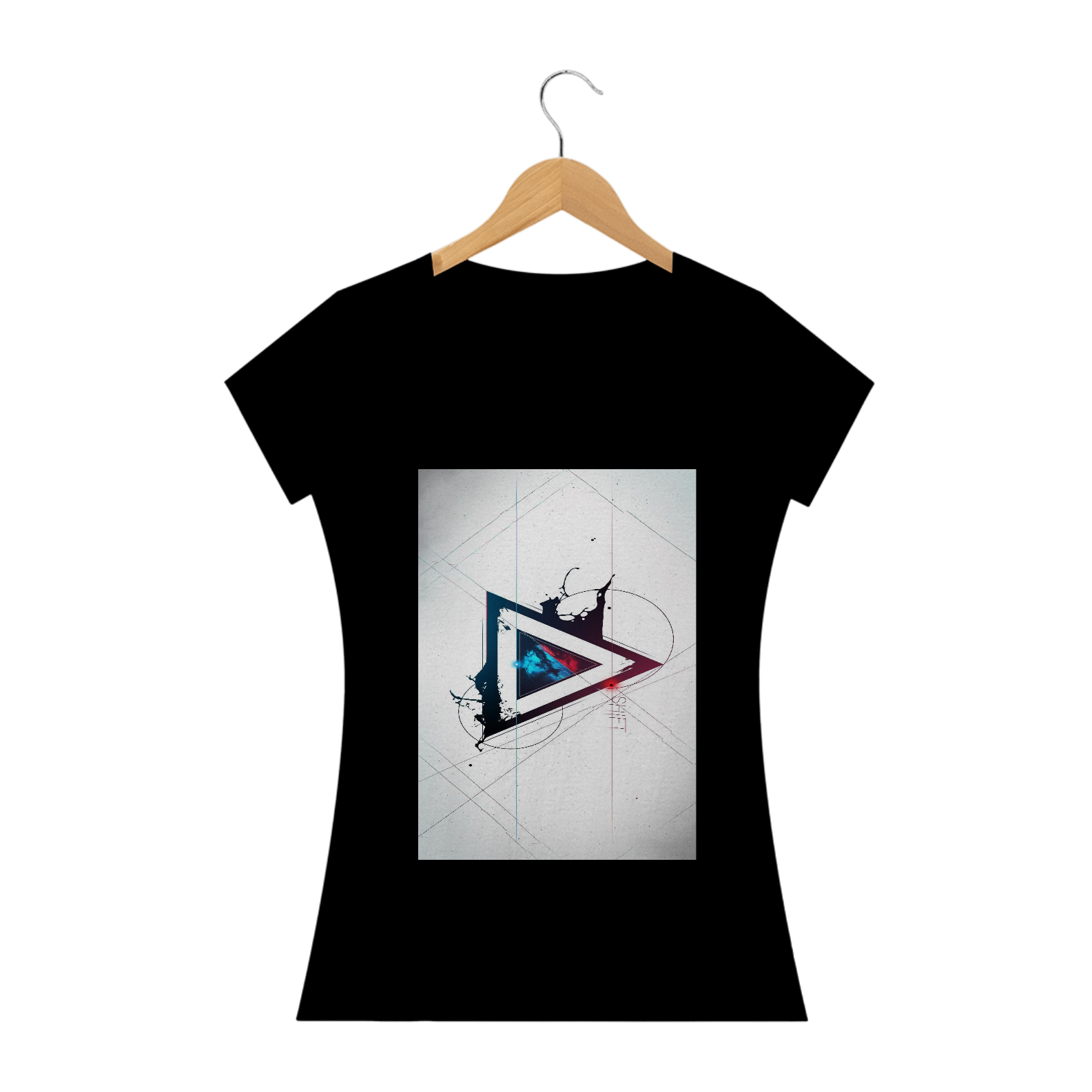 Nome do produto  Camisa Feminina Triangle