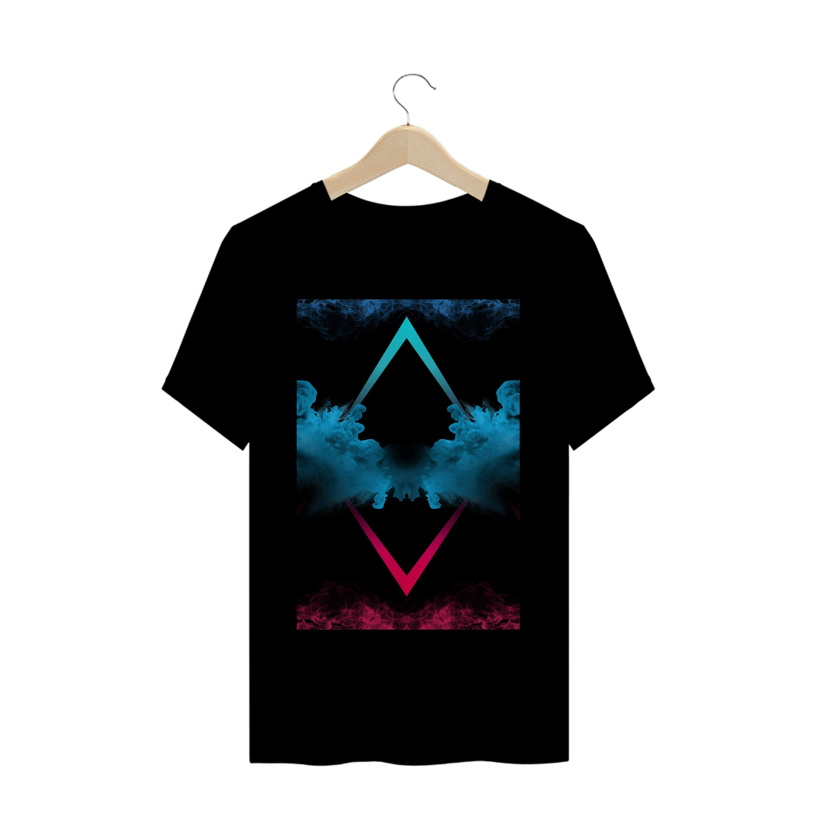 Nome do produto  Camisa Masculina Triangle Somke