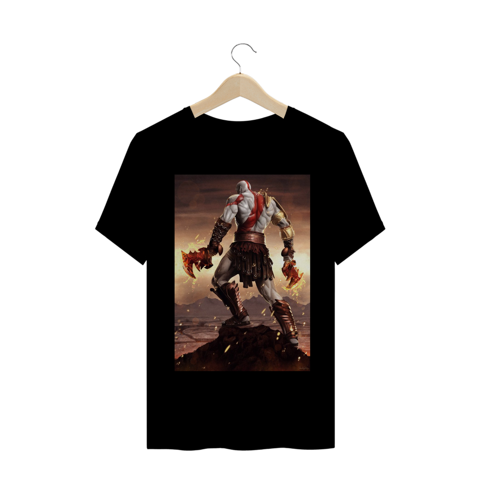 Nome do produto  Camisa Masculina God of War
