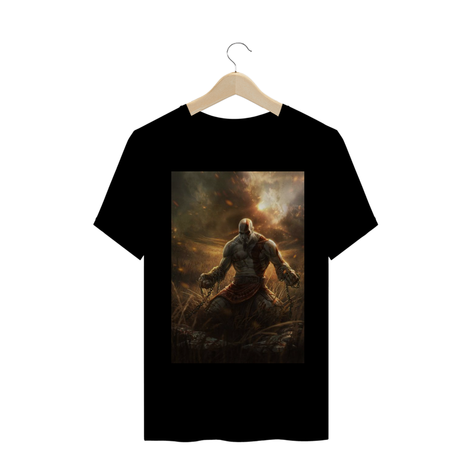 Nome do produto  Camisa Masculina God of War