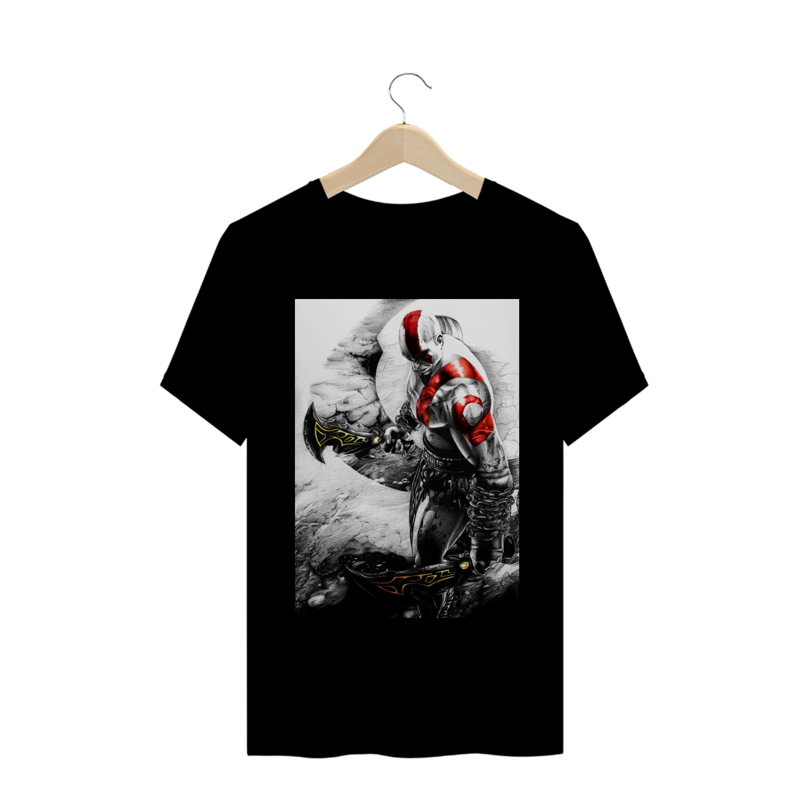 Nome do produto  Camisa Masculina God of War