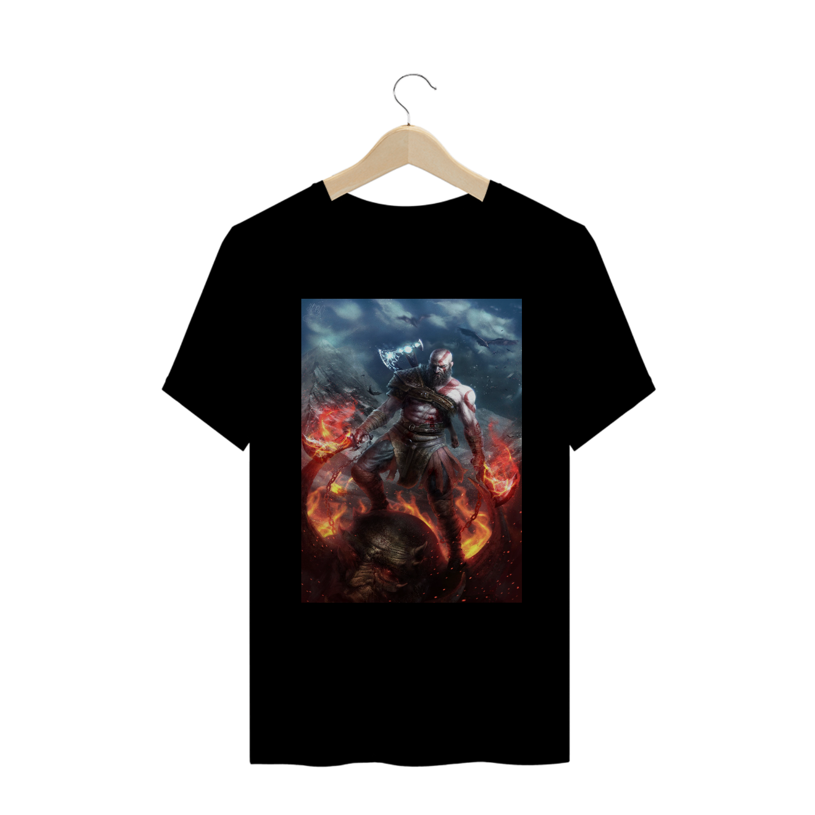 Nome do produto  Camisa Masculina God of War