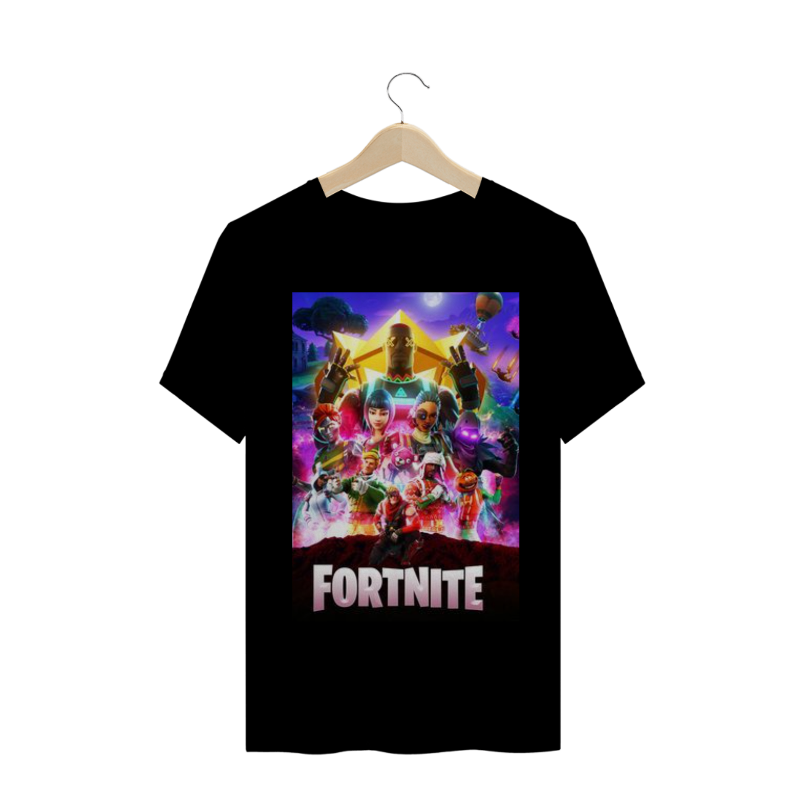 Nome do produto  Camisa Masculina Fortnite