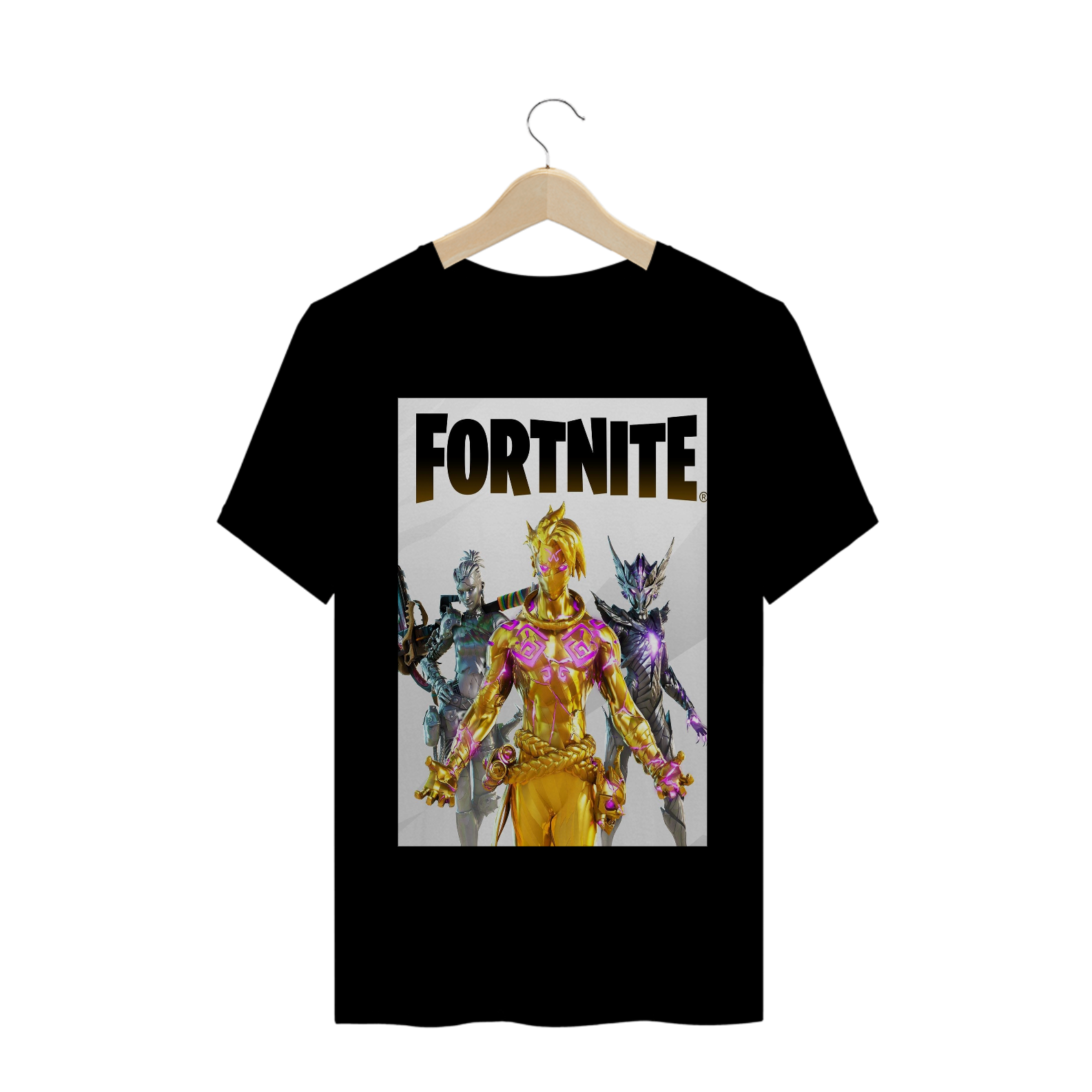 Nome do produto  Camisa Masculina Fortnite