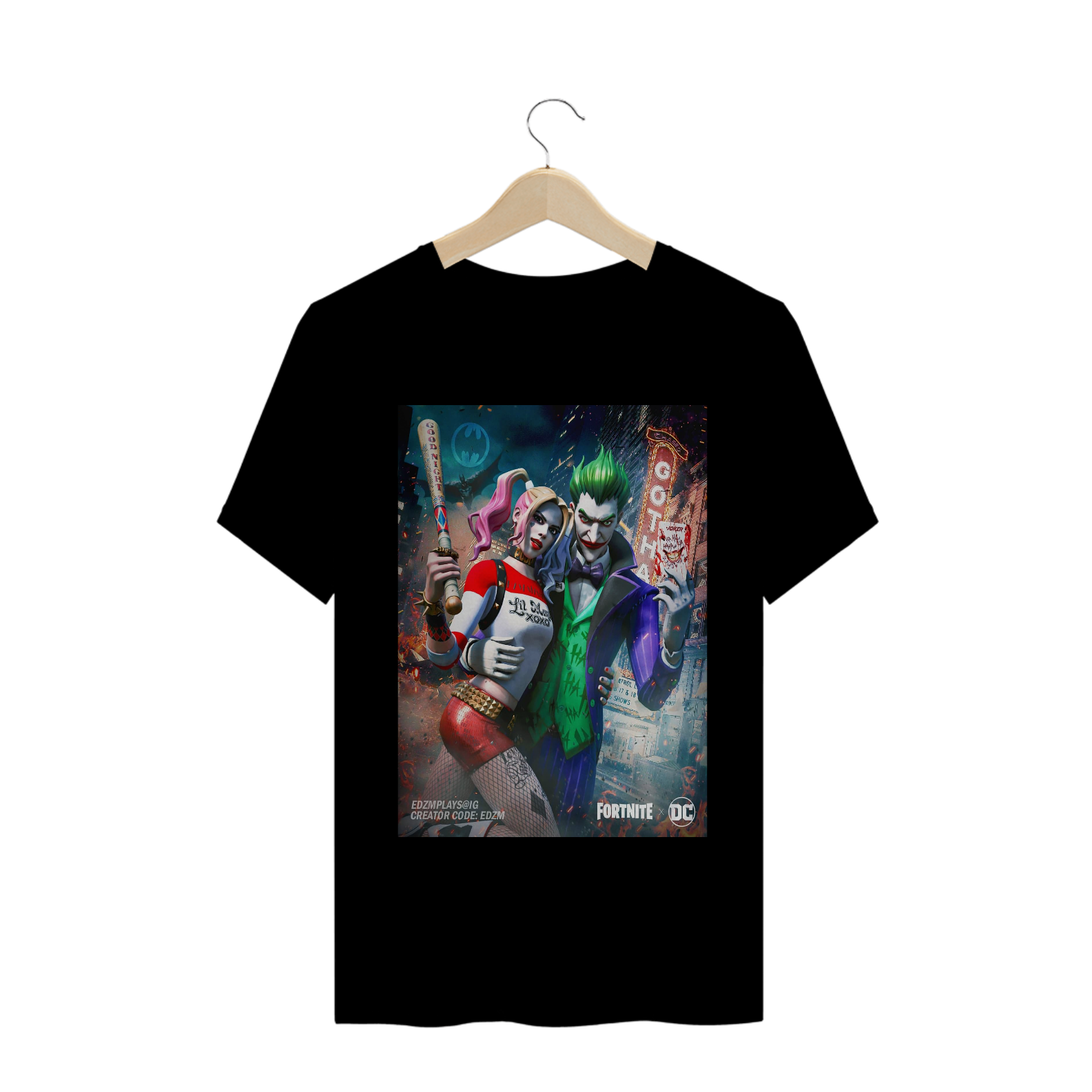 Nome do produto  Camisa Masculina Fortnite