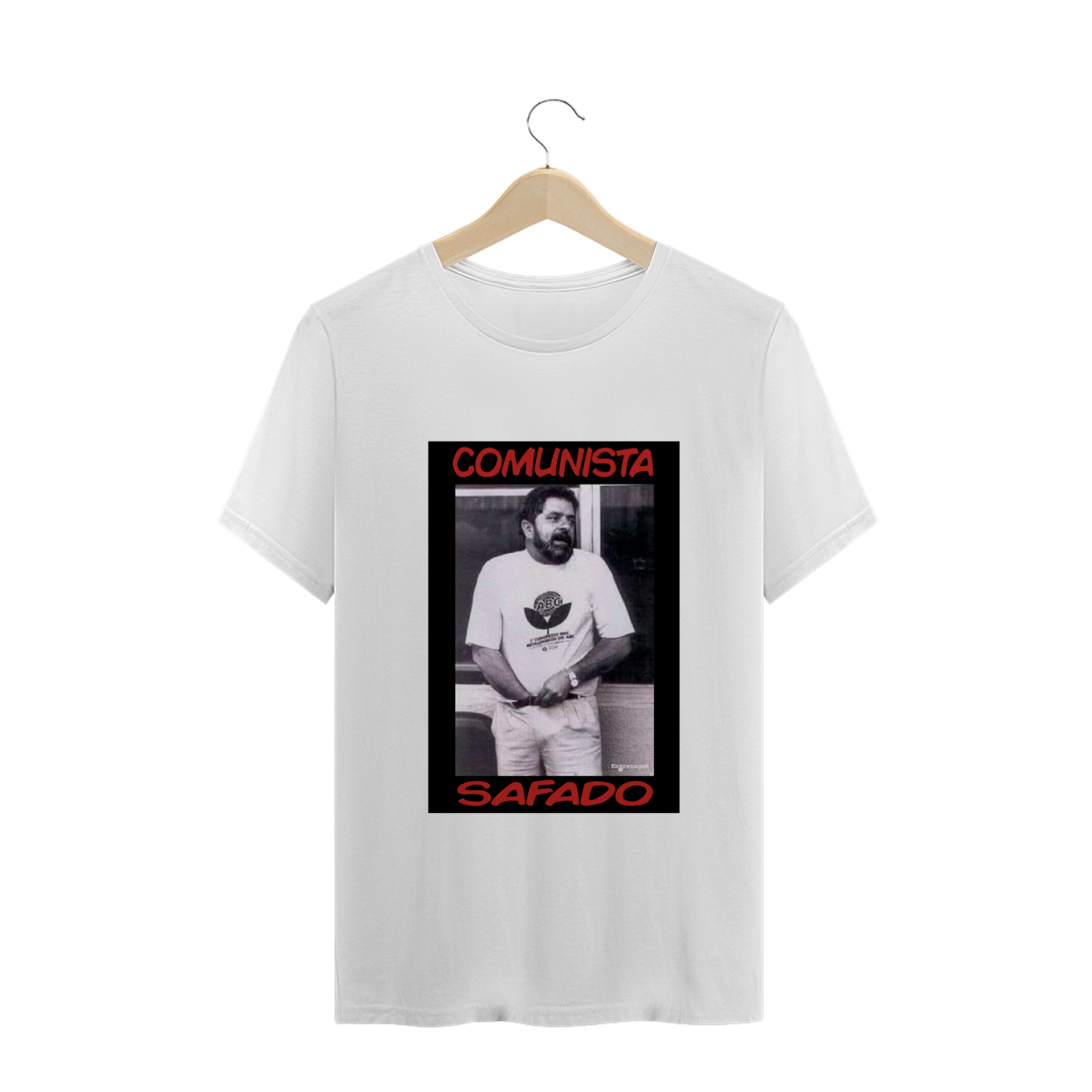 Nome do produto  Lula, comunista safado - tshirt