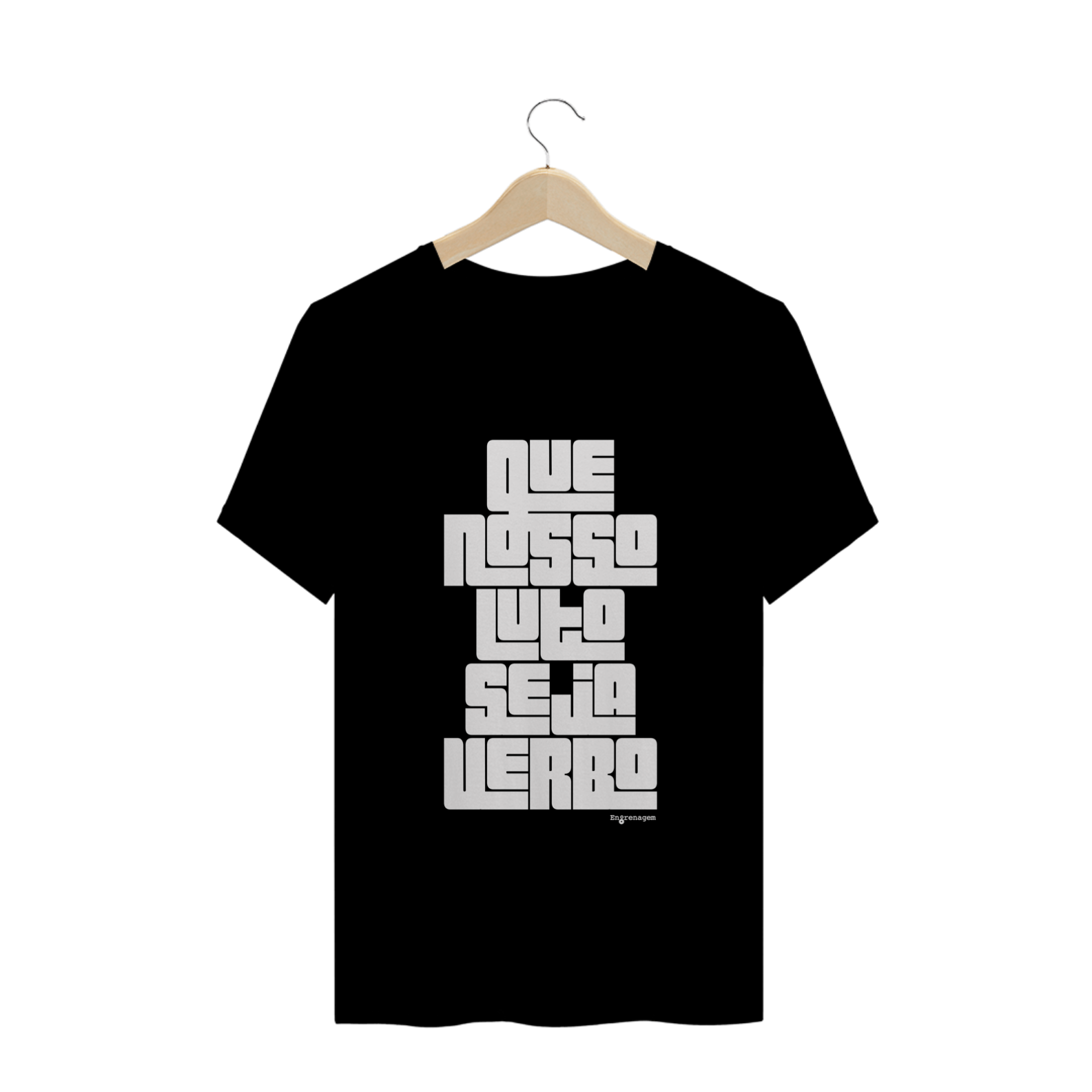 Nome do produto  Luto é verbo - tshirt