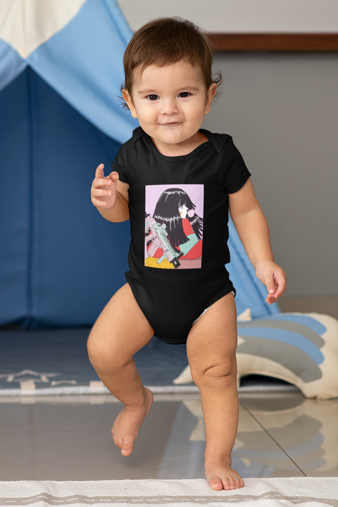 Nome do produto  BODY INFANTIL OTAKU