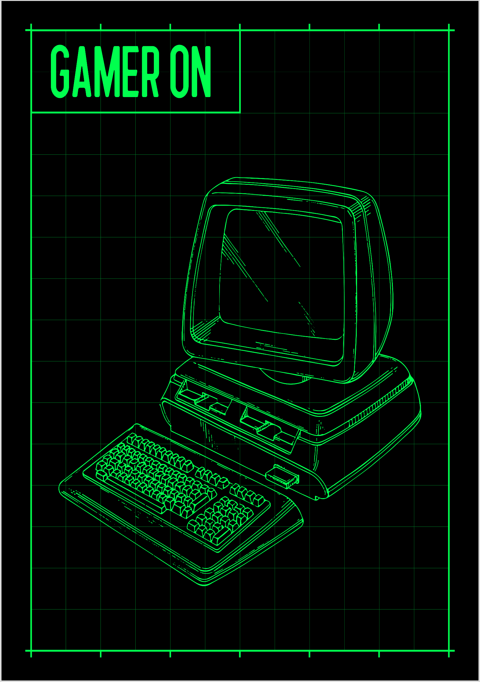 Nome do produto  POSTER PC GAMER