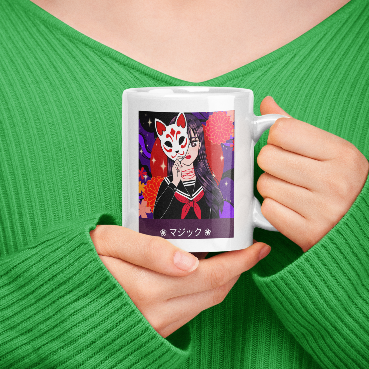 Nome do produto  CANECA ANIME GIRL