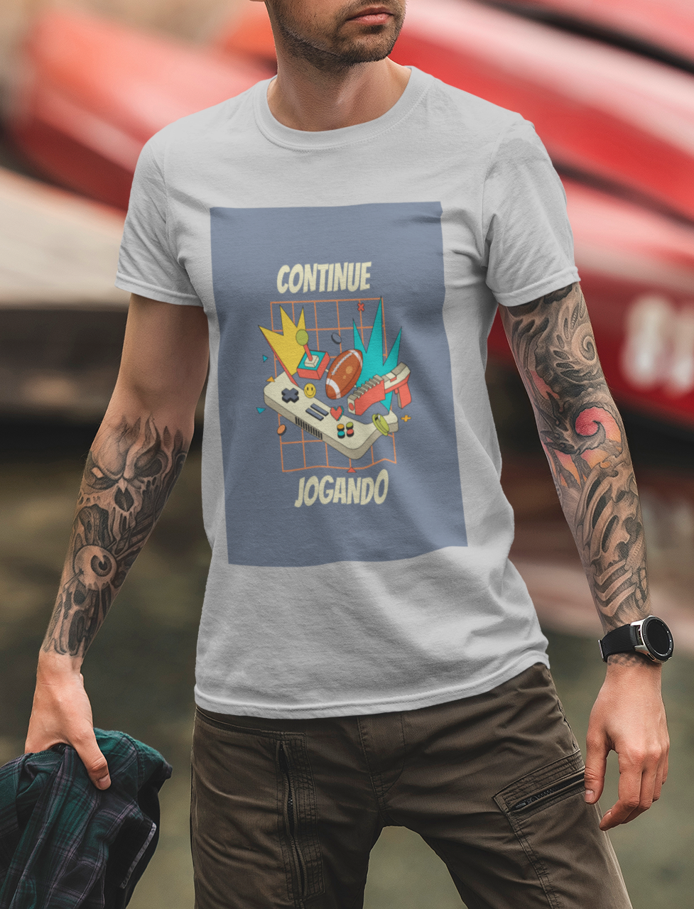 Nome do produto  CAMISETA PLAYING