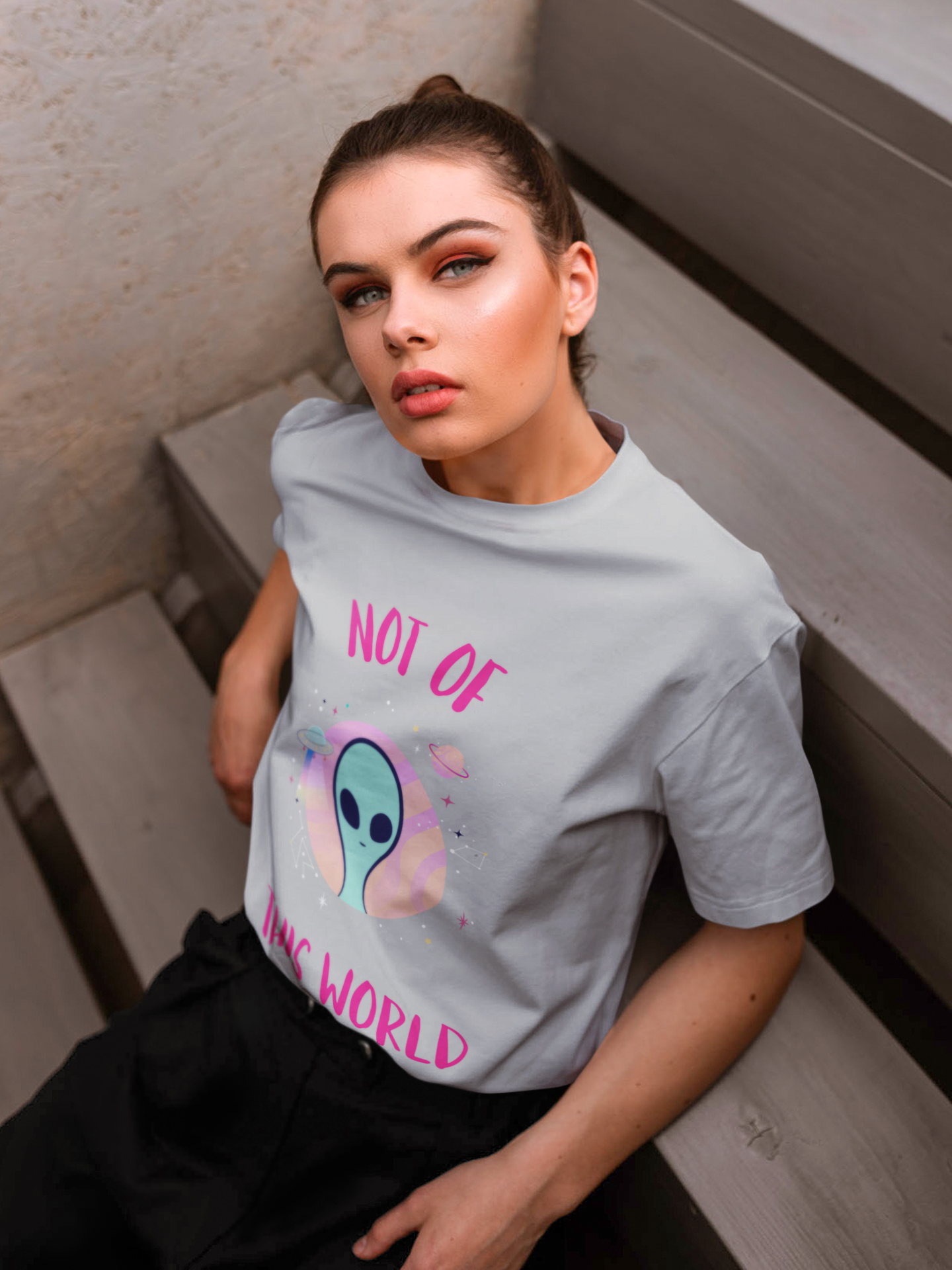 Nome do produto  CAMISETA ALIEN