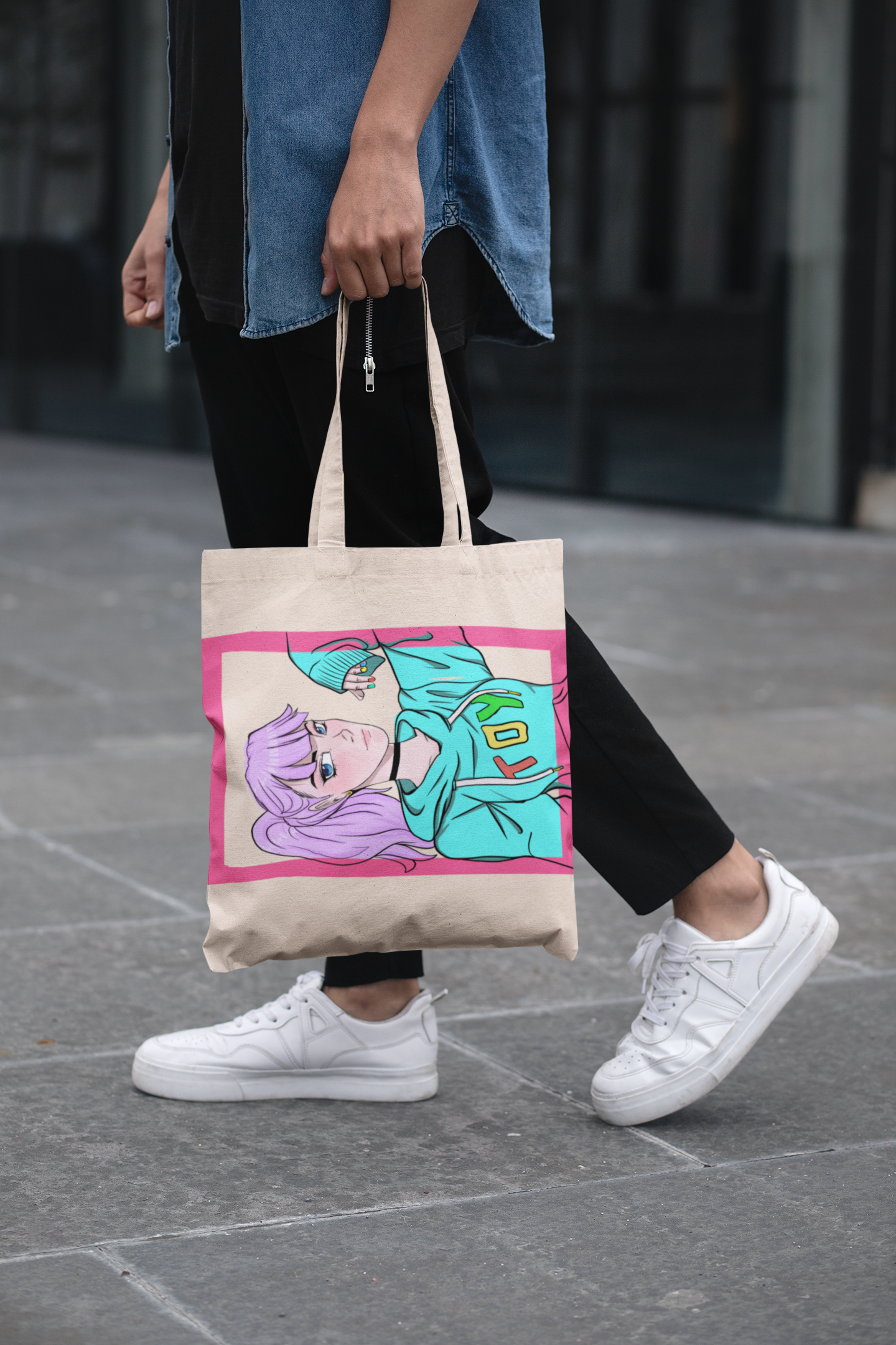 Nome do produto  ECOBAG ANIME