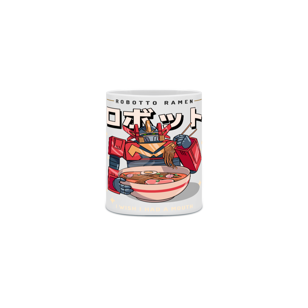 Nome do produto  caneca roboto