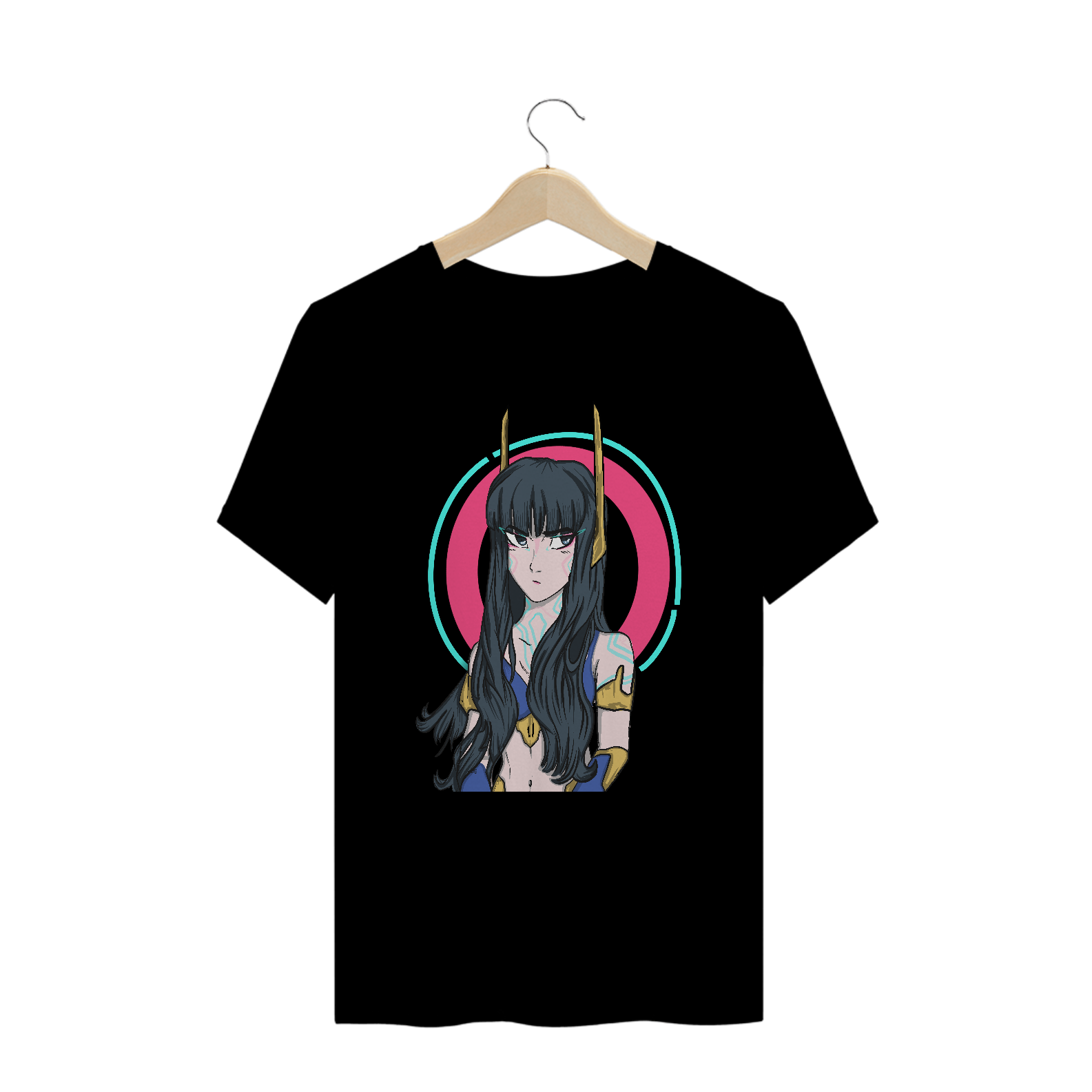 CAMISETA PLUS SIZE GUERREIRA