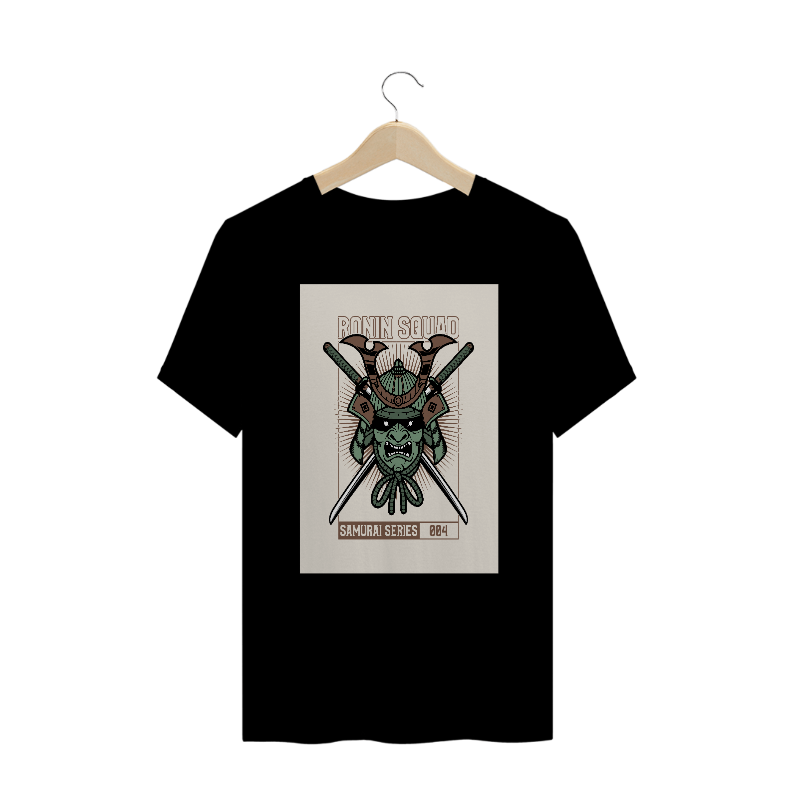 CAMISETA PLUS SIZE SAMURAI unissex