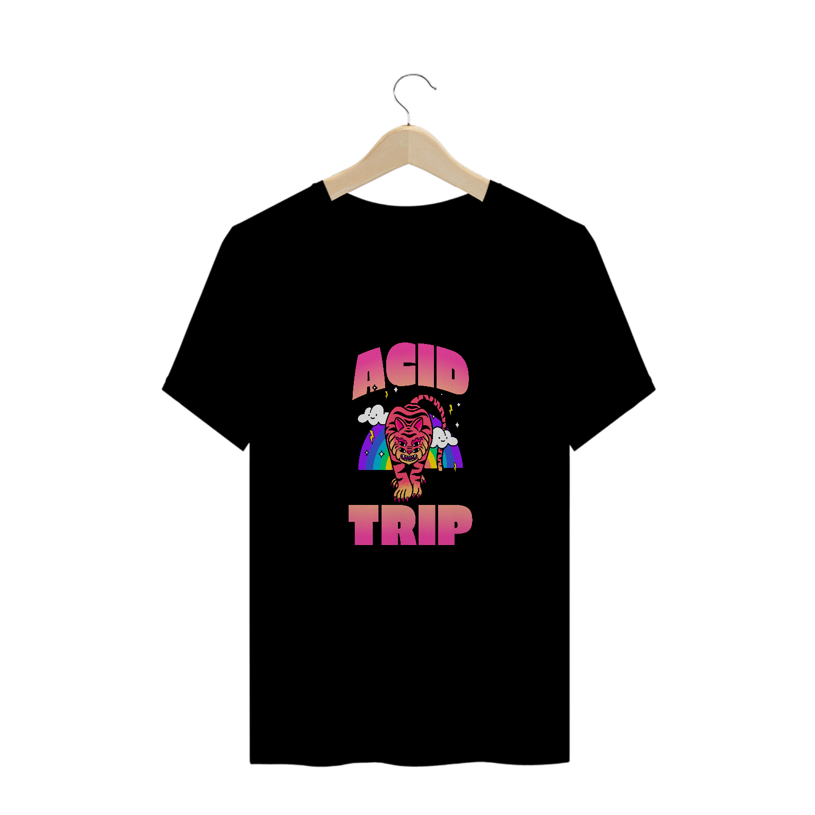 Nome do produto  CAMISETA PLUS SIZE ACID TRIP