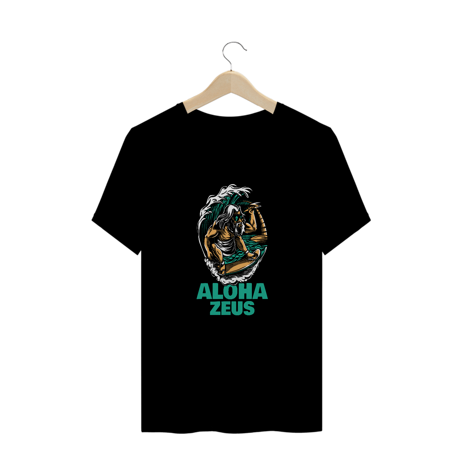 CAMISETA PLUS SIZE ALOHA ZEUS UNISSEX