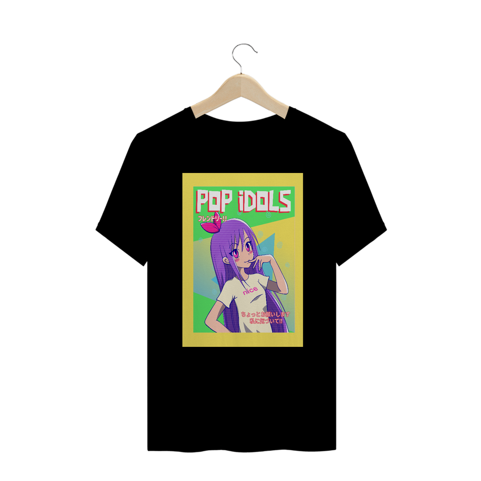 CAMISETA PLUS SIZE POP IDOLS