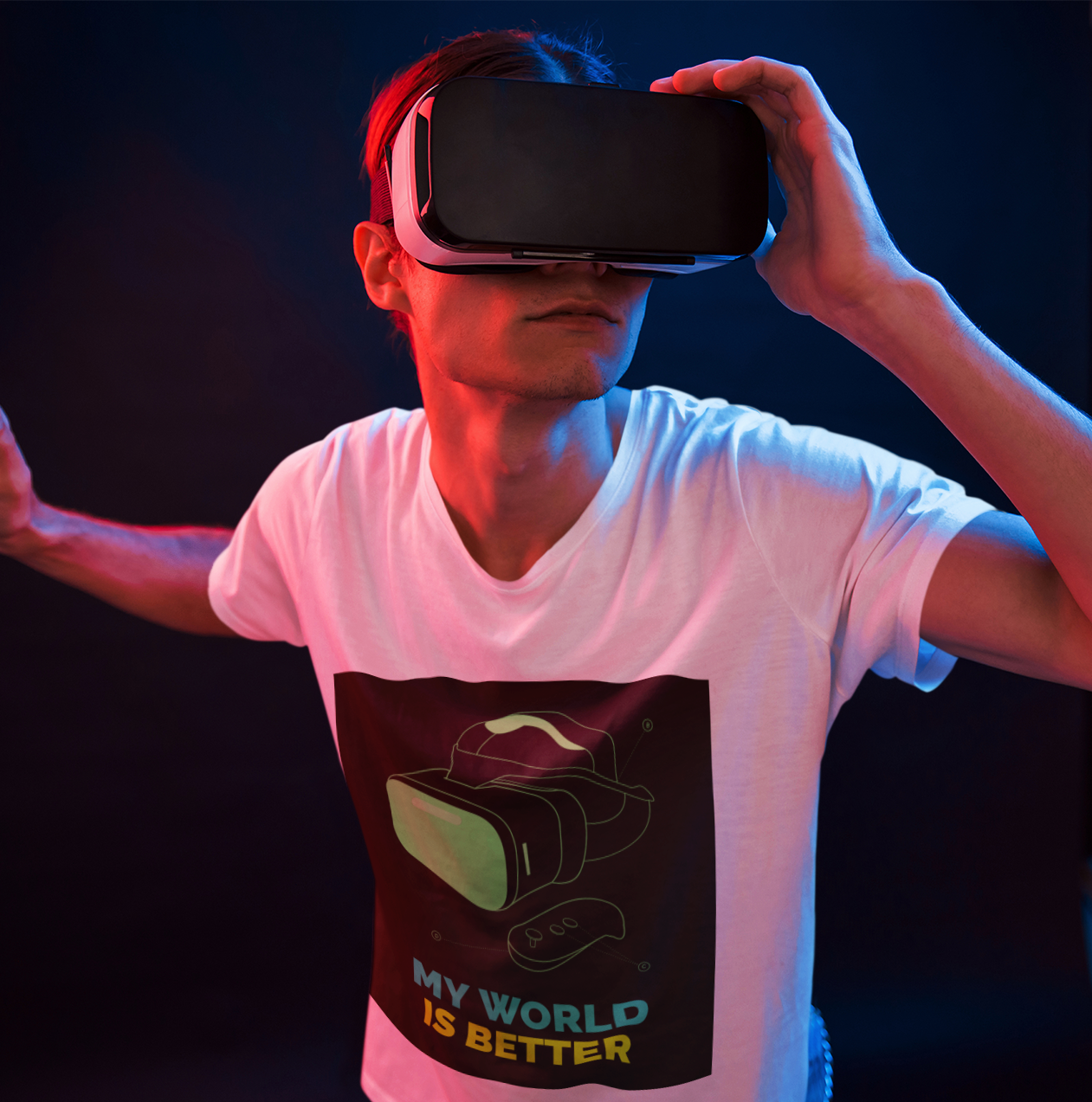 Nome do produto  CAMISETA GAMER VR