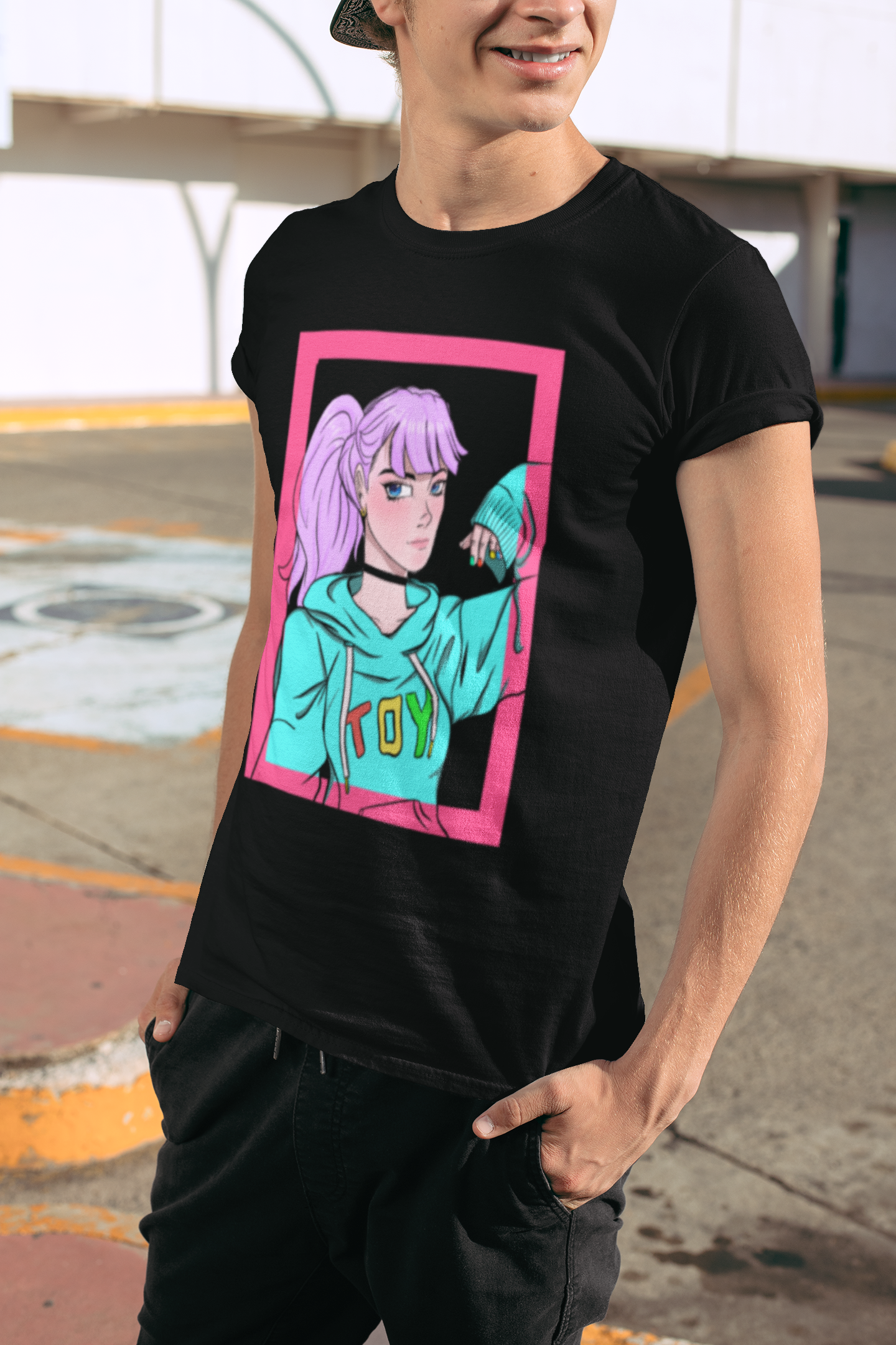 Nome do produto  Camiseta masculina anime