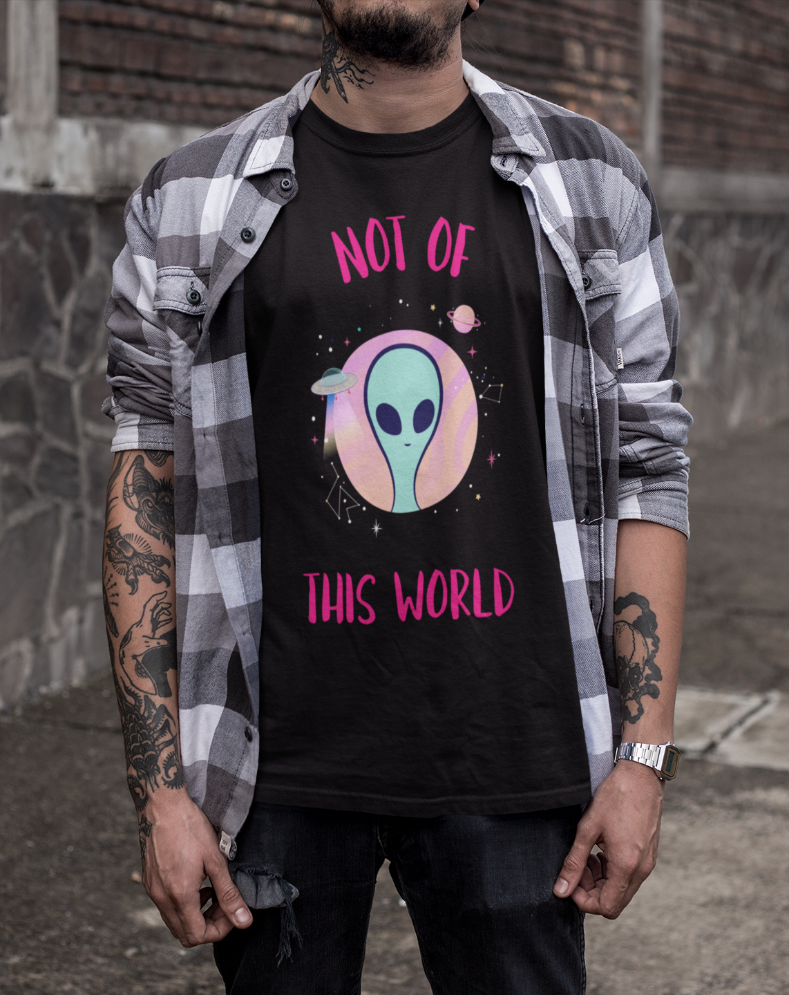 Nome do produto  CAMISETA ALIEN 